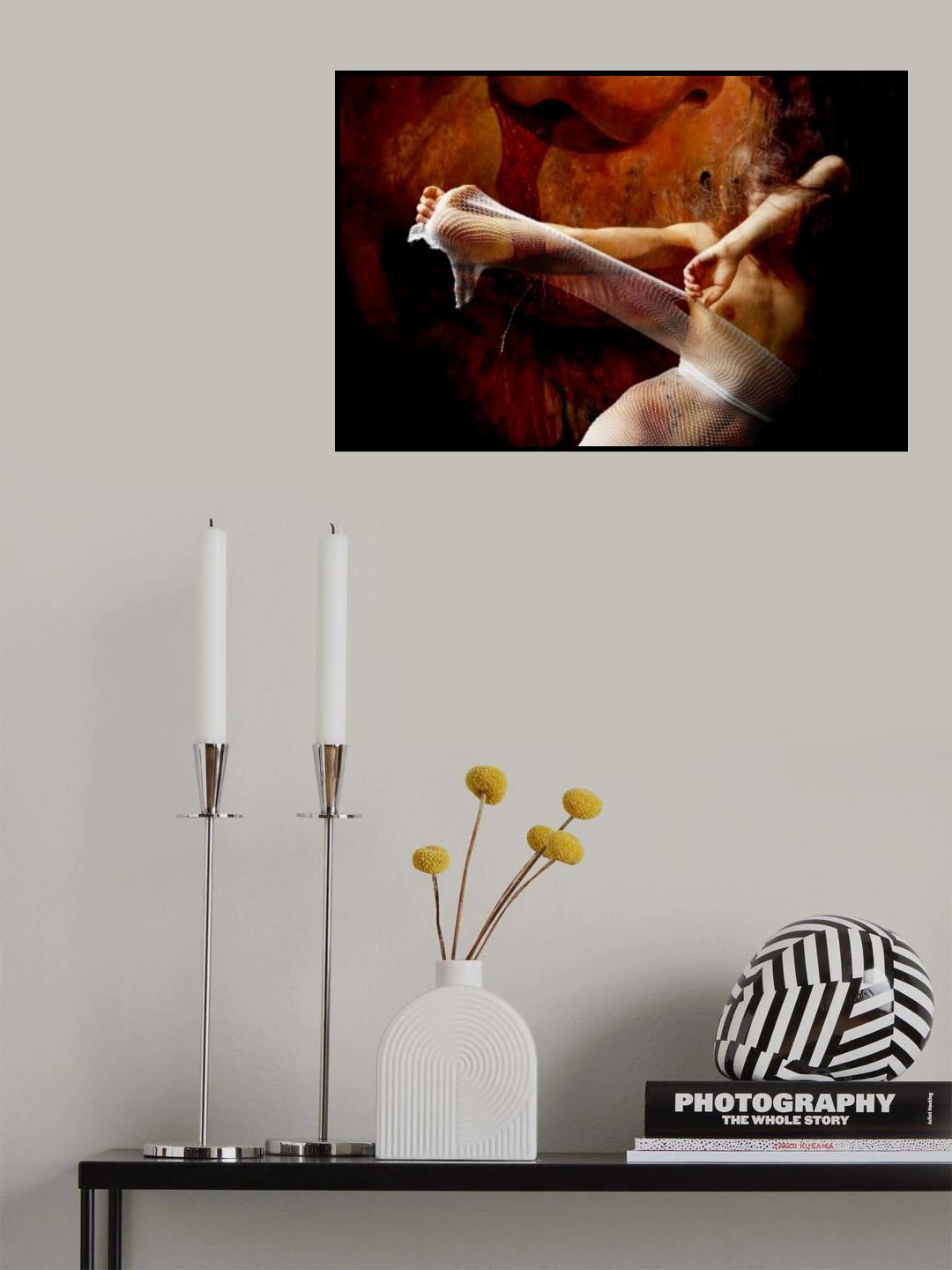 breaking through denial Poster och Canvastavla