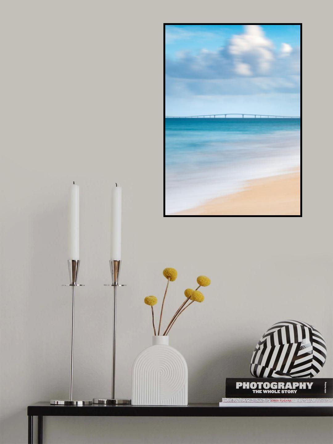 Summer Bridge Poster och Canvastavla