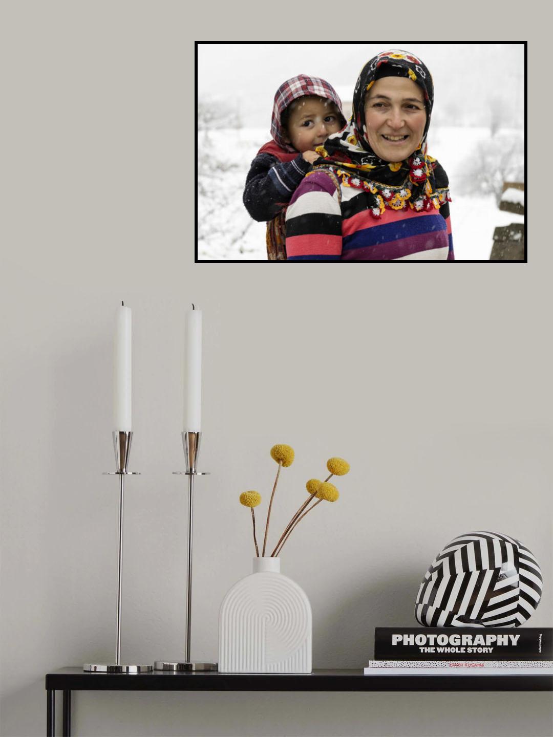 mother and child Poster och Canvastavla