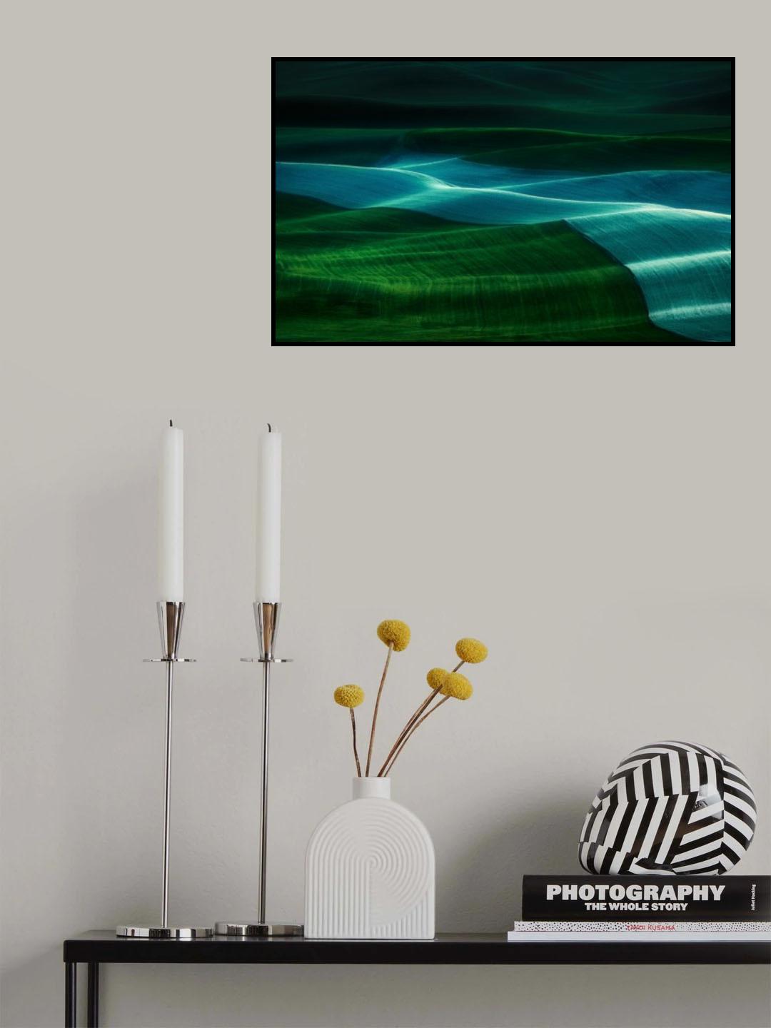 Twilight Palouse Poster och Canvastavla