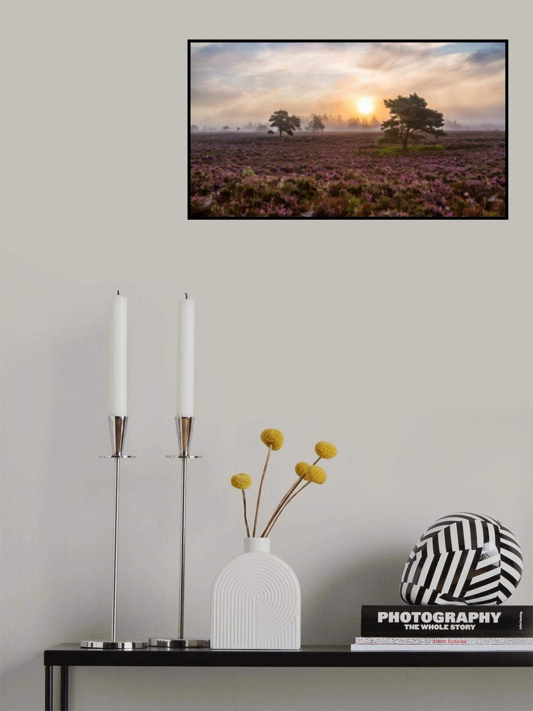 Trees on the heath. Poster och Canvastavla