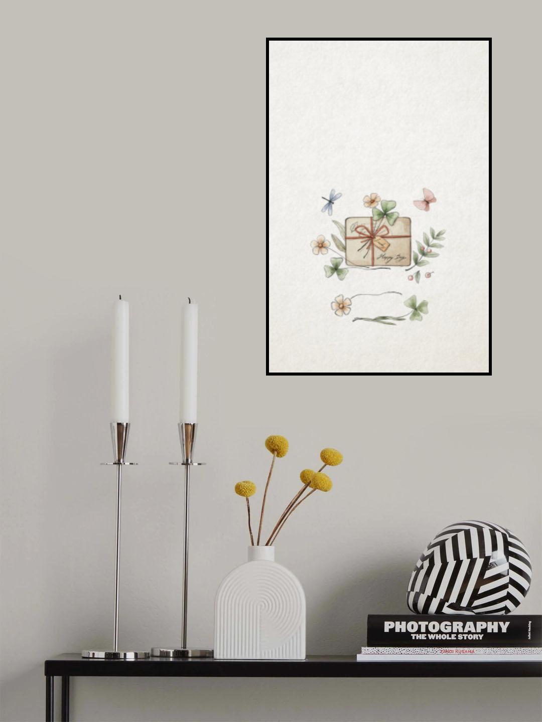 Lucky Letter Poster och Canvastavla