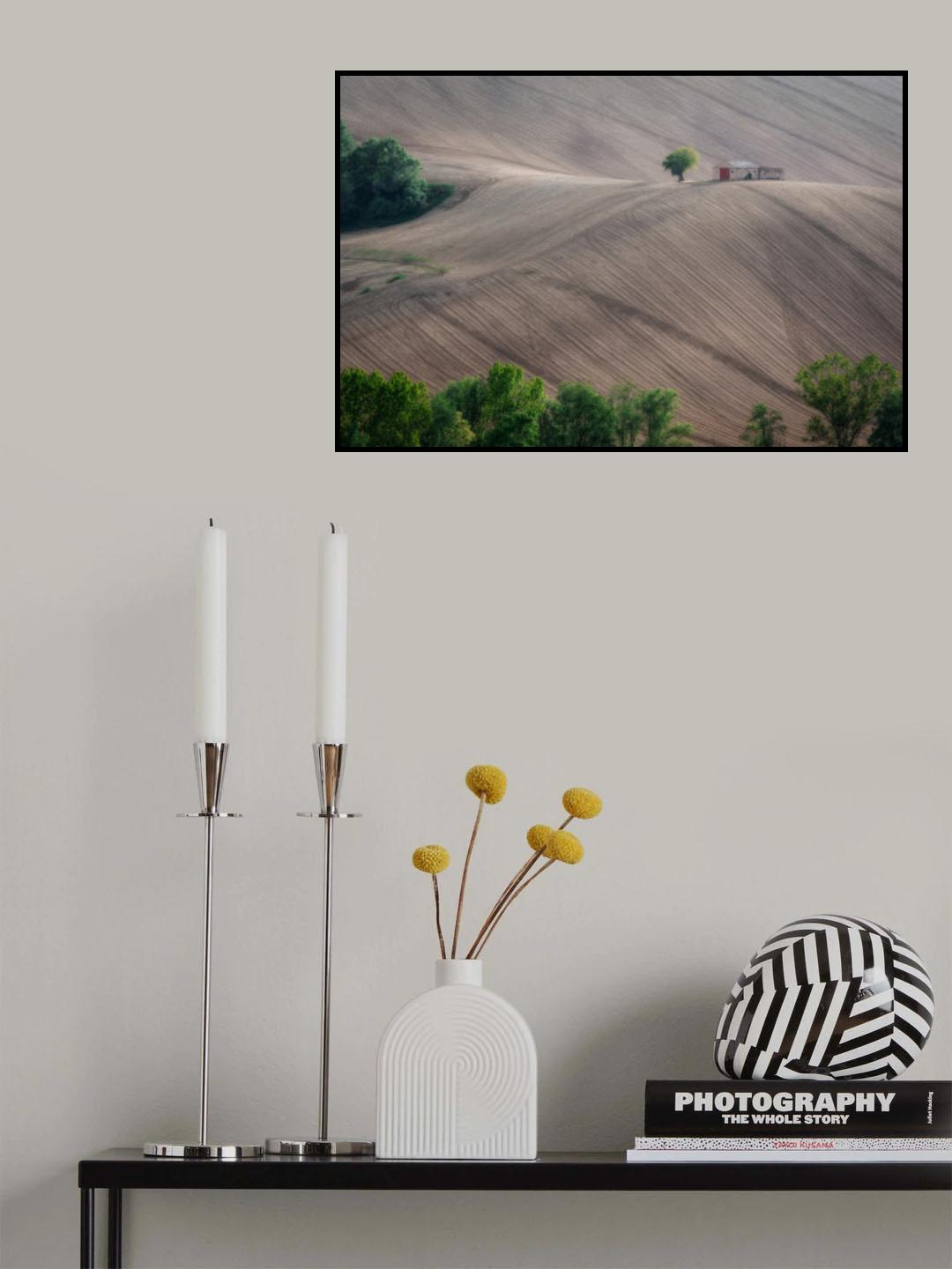 The little house on the hill Poster och Canvastavla