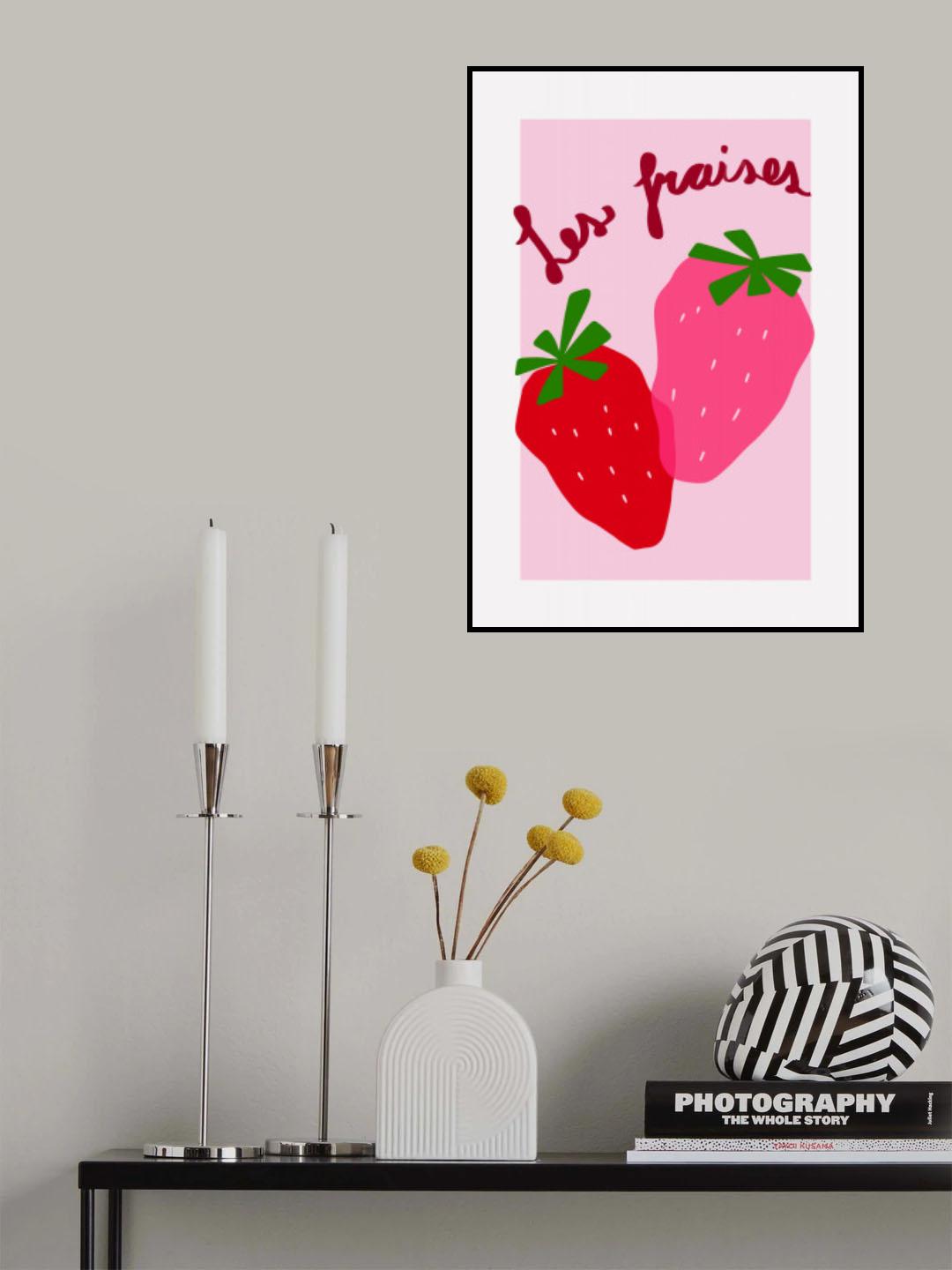Les Fraises Poster och Canvastavla