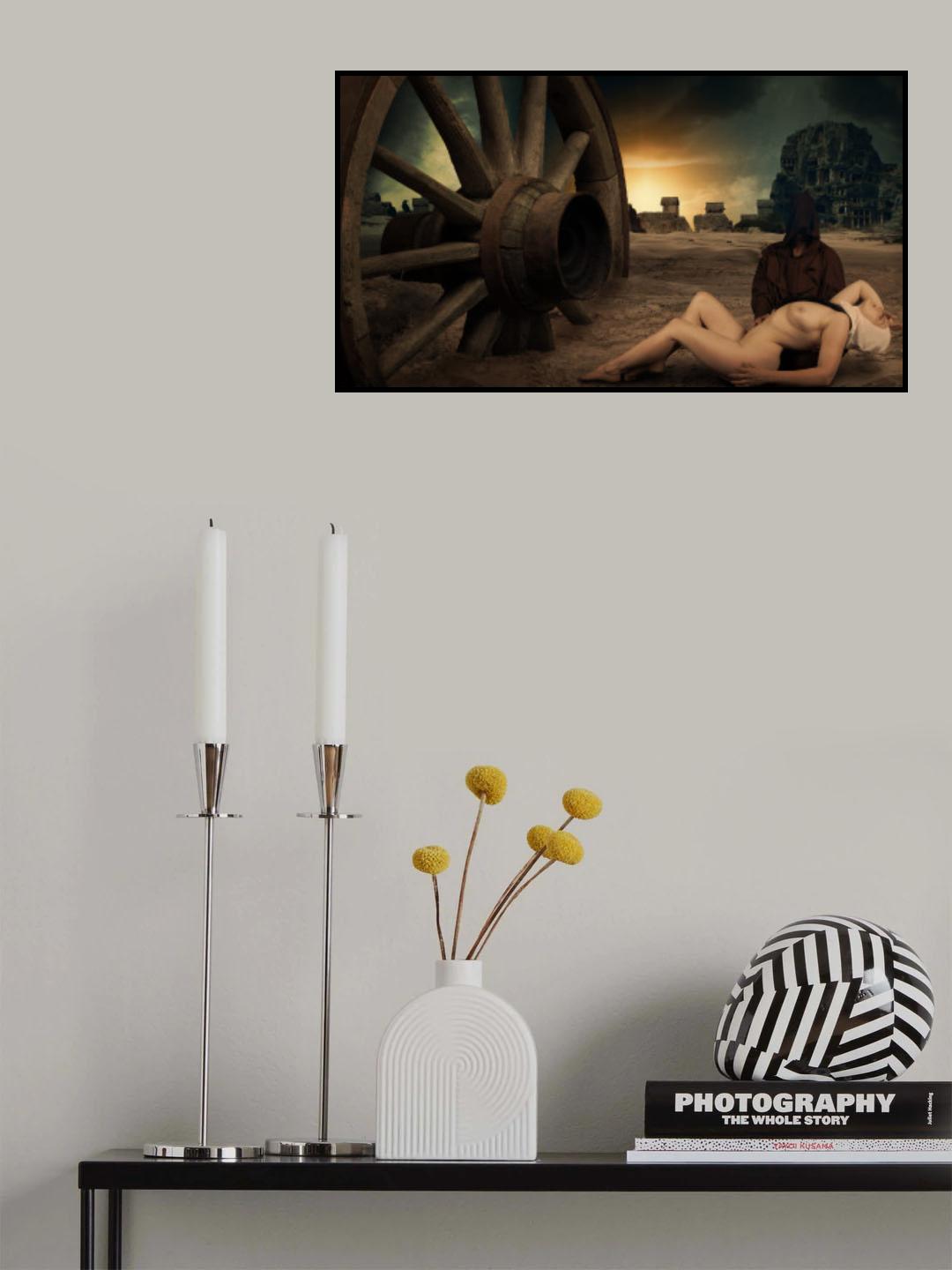 Der Weg über Poster och Canvastavla