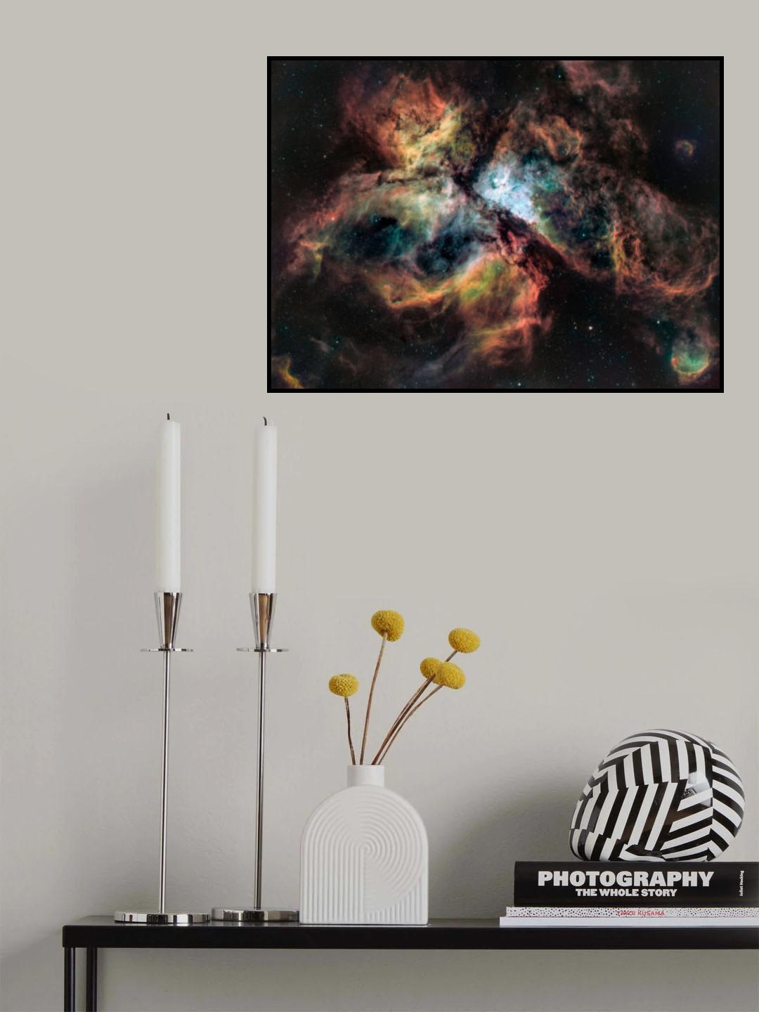 Carina Nebula Poster och Canvastavla