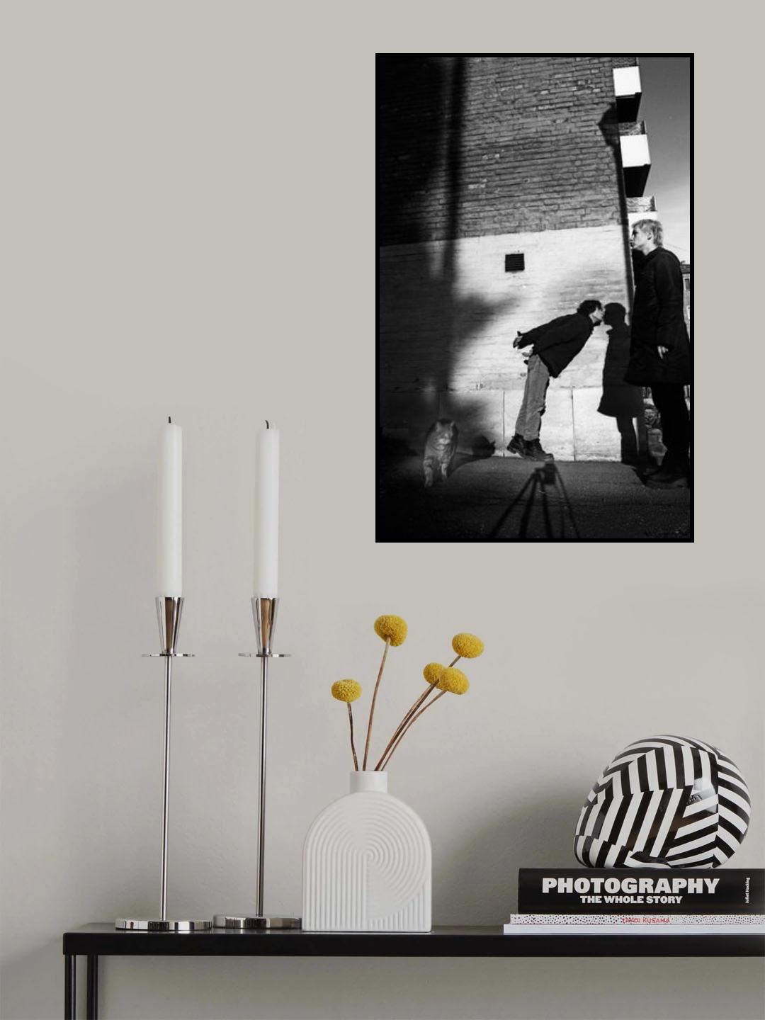Missing the lips. Poster och Canvastavla