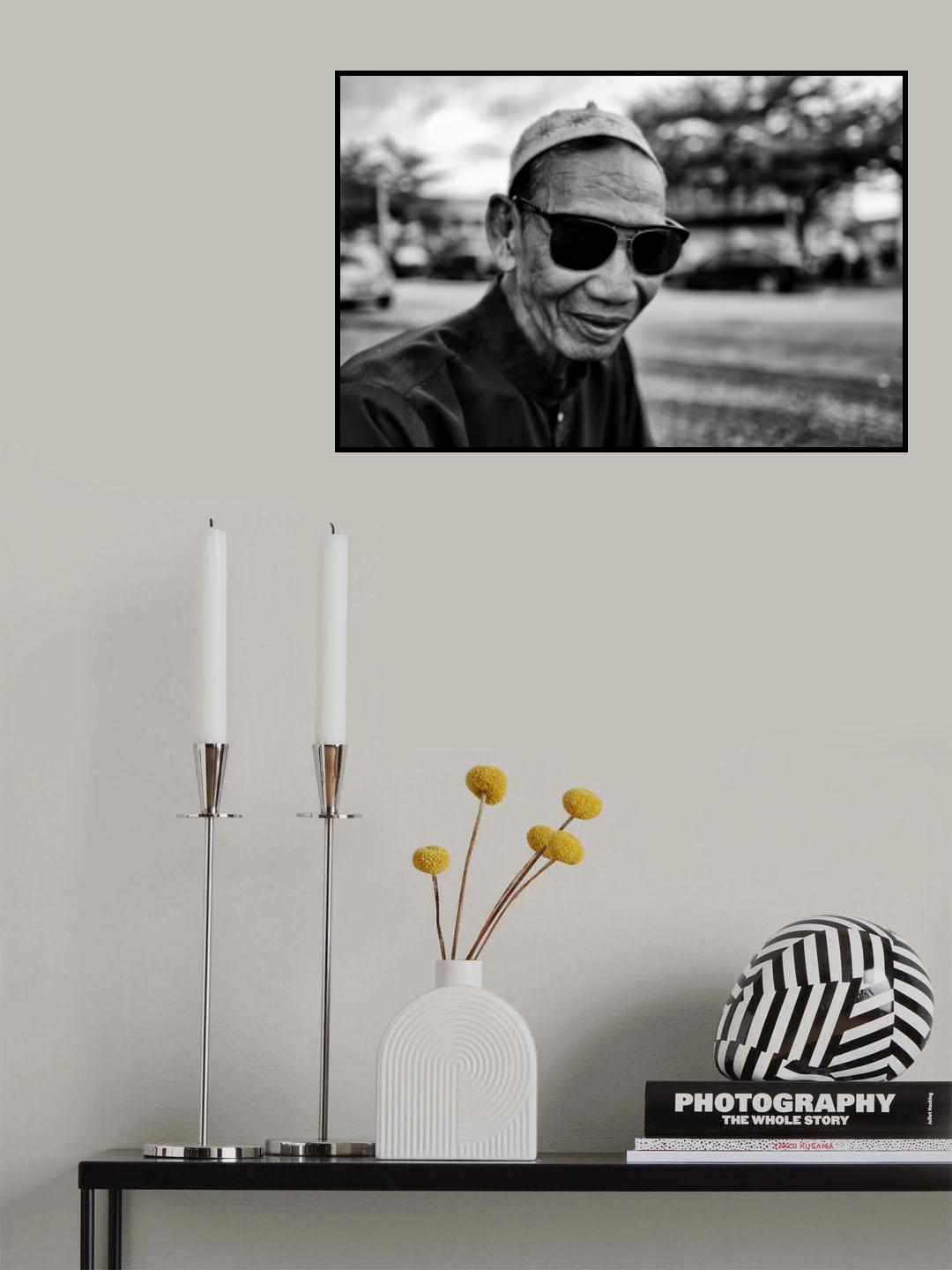 Man on the Street Poster och Canvastavla