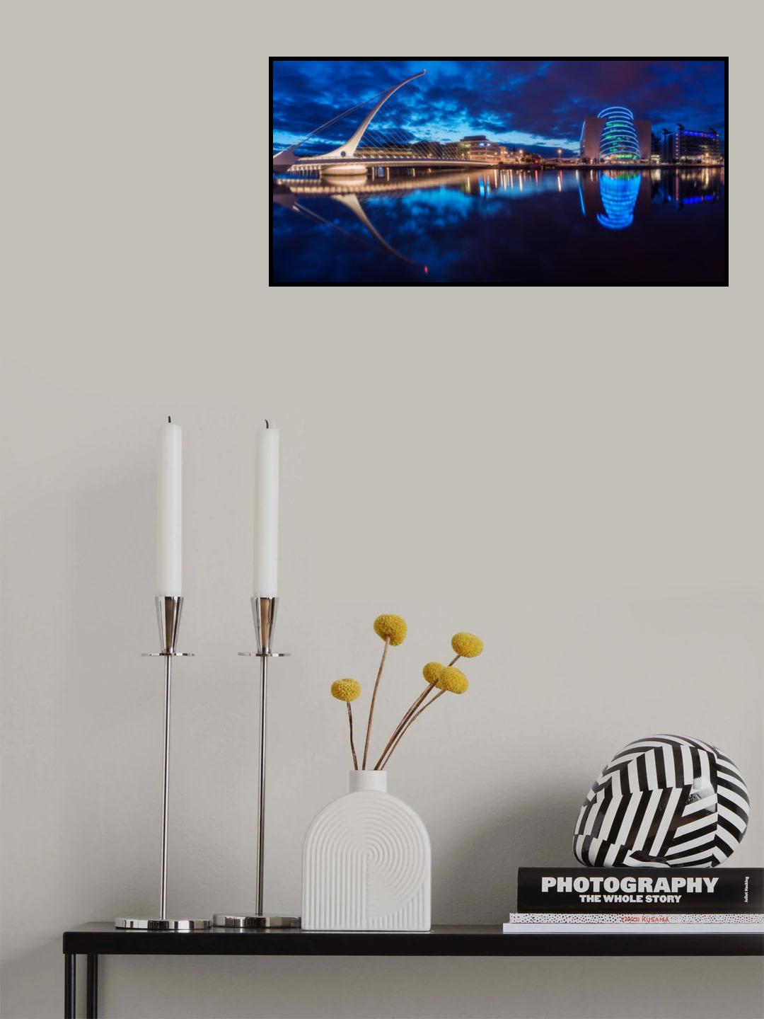 Dublin - Samuel Beckett Bridge Poster och Canvastavla