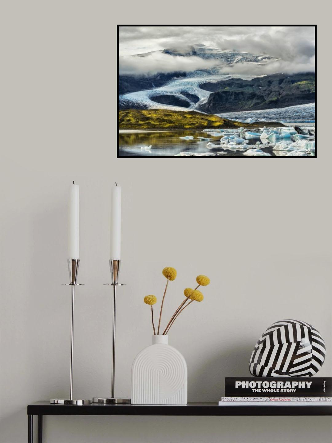 Jökulsárlón Poster och Canvastavla