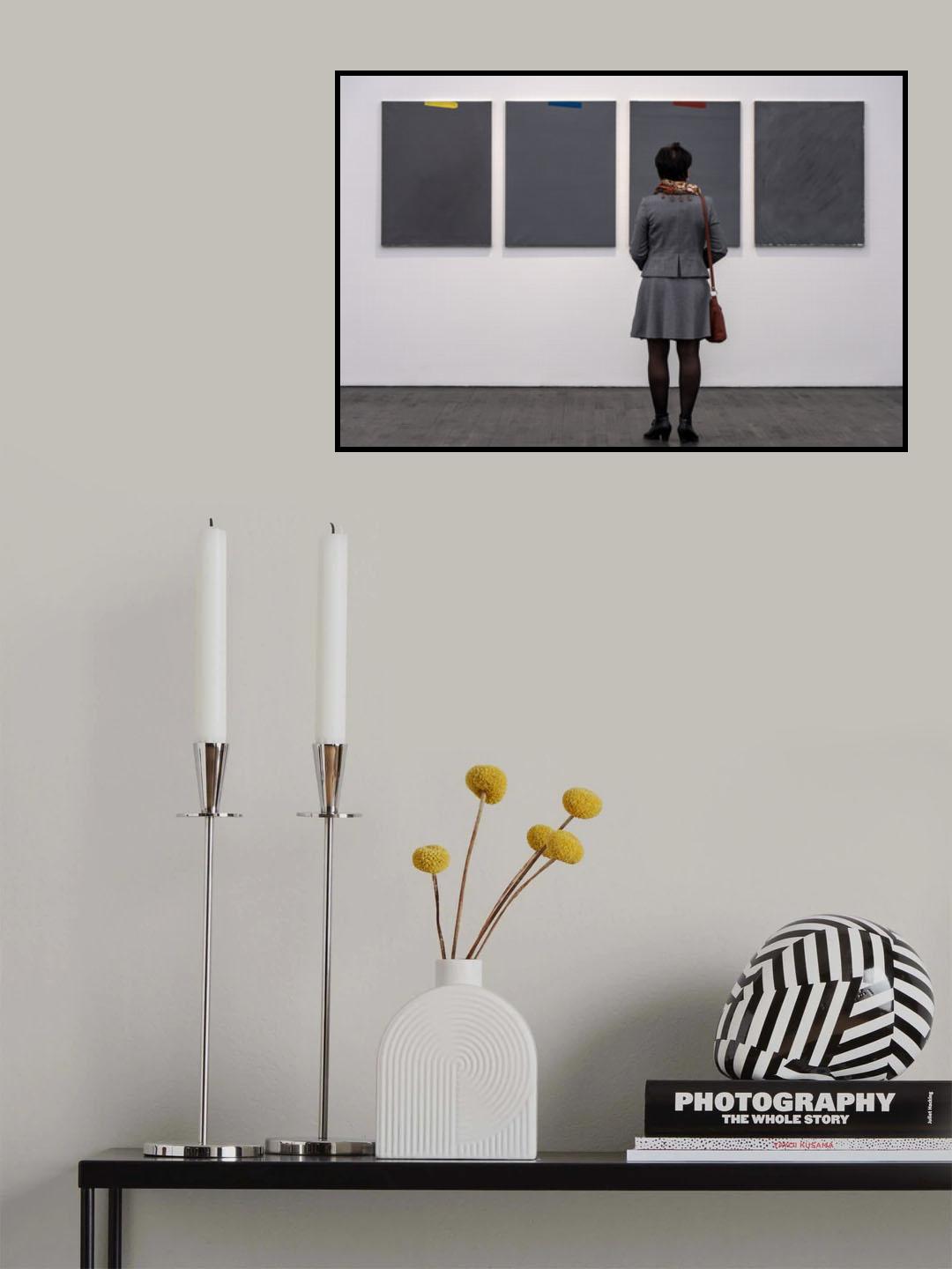 I like grey Poster och Canvastavla