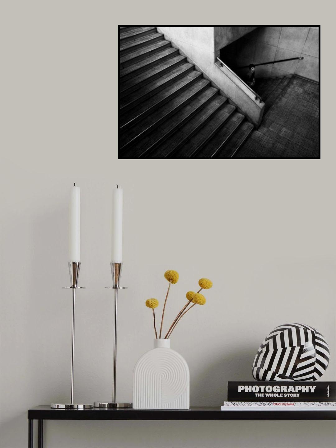 stairs Poster och Canvastavla