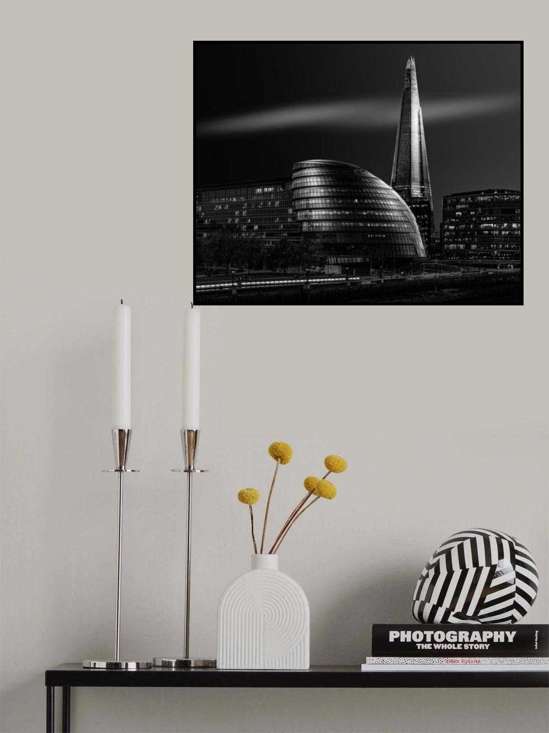 London City Hall and The Shard Poster och Canvastavla