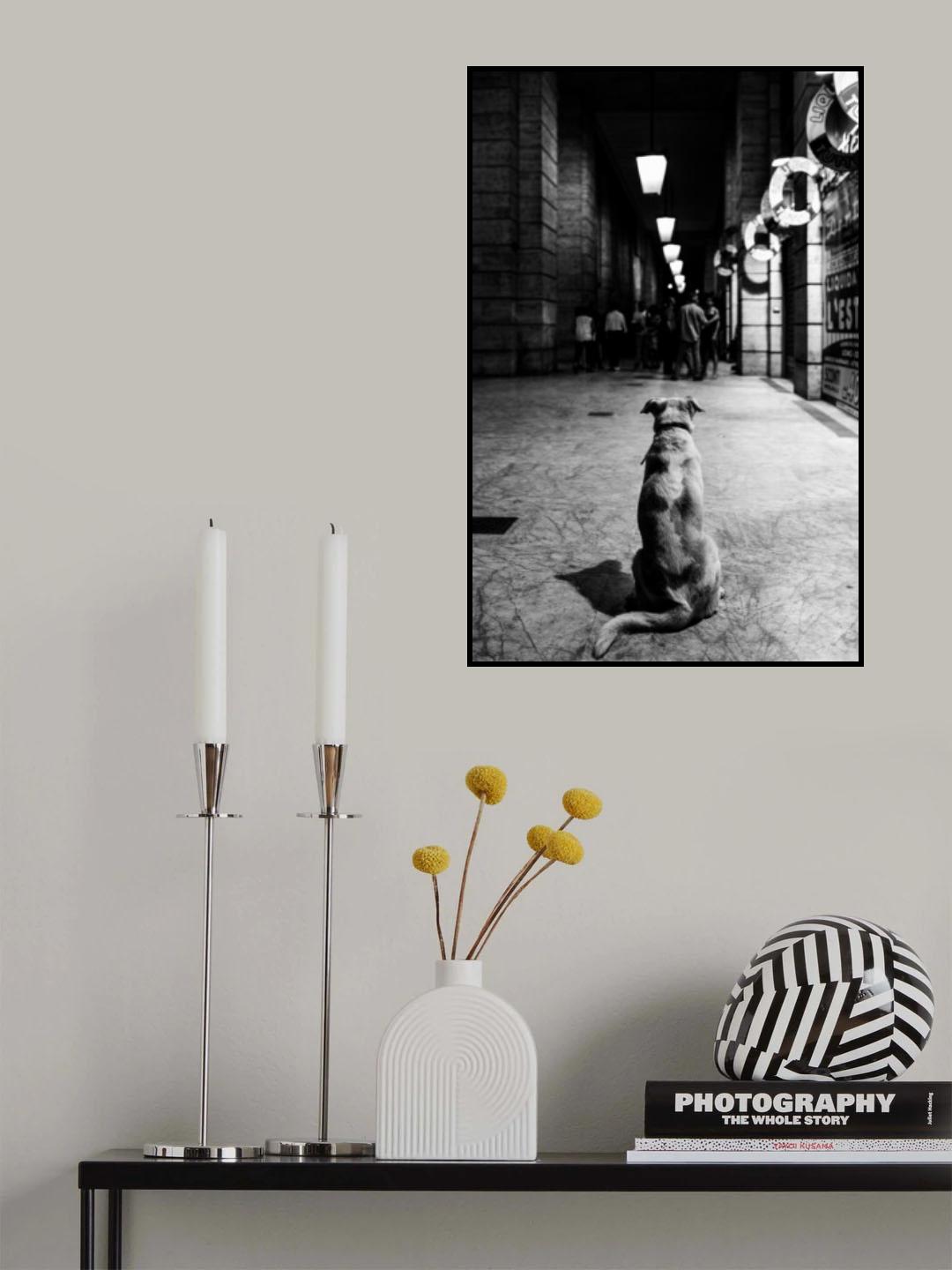 The Wait Poster och Canvastavla