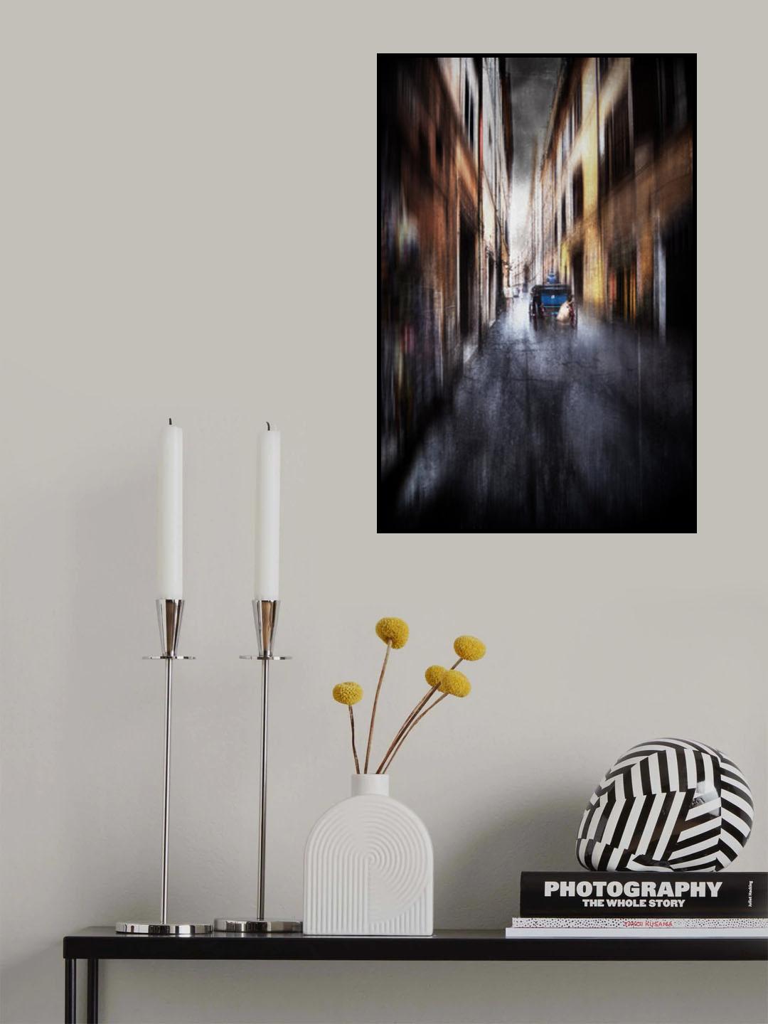 Botticella on the alley Poster och Canvastavla