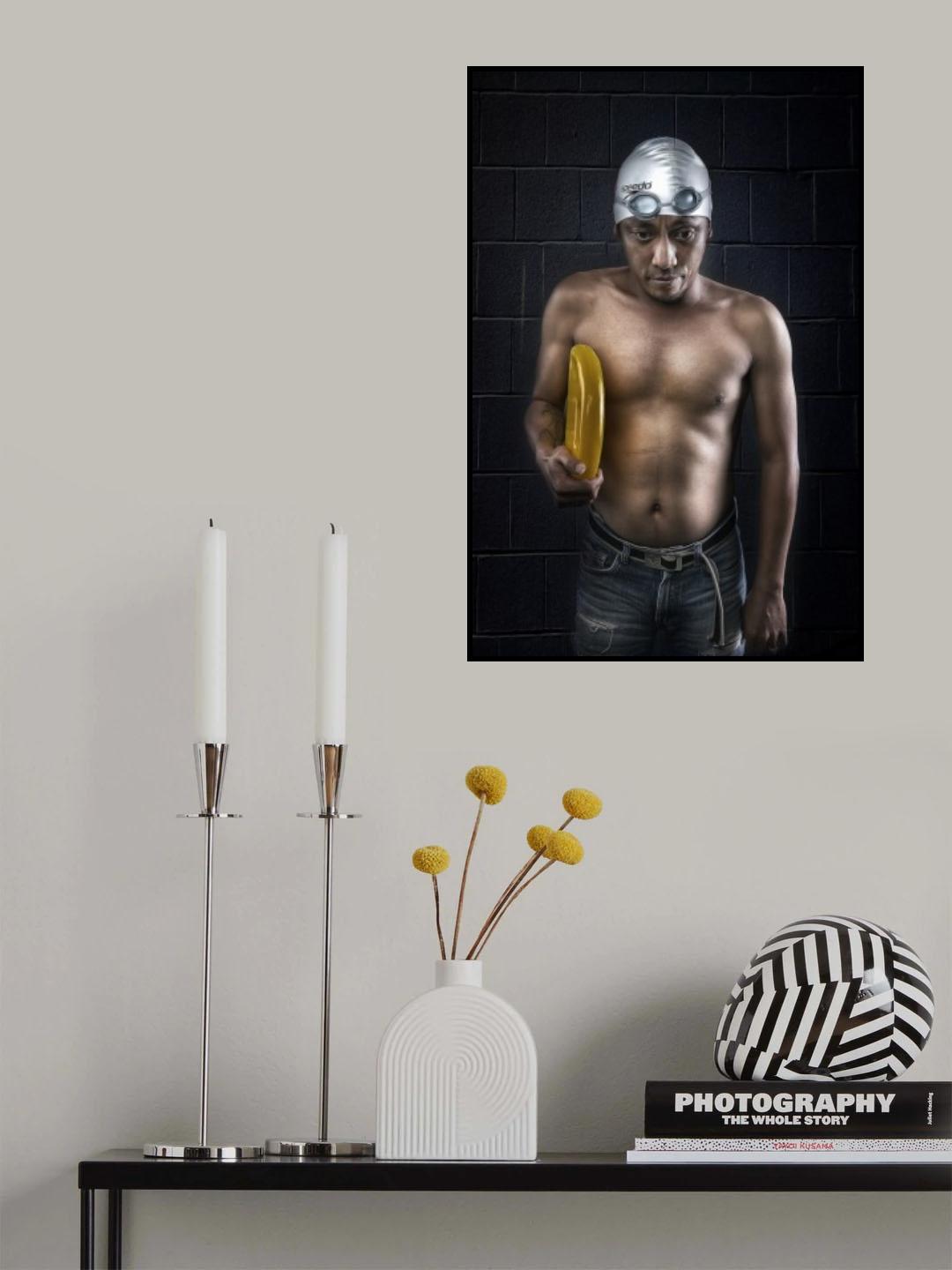 i cant swim Poster och Canvastavla