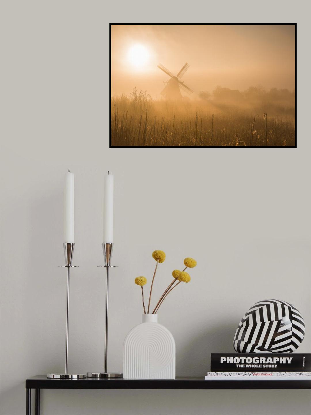 Golden Dawn. Poster och Canvastavla