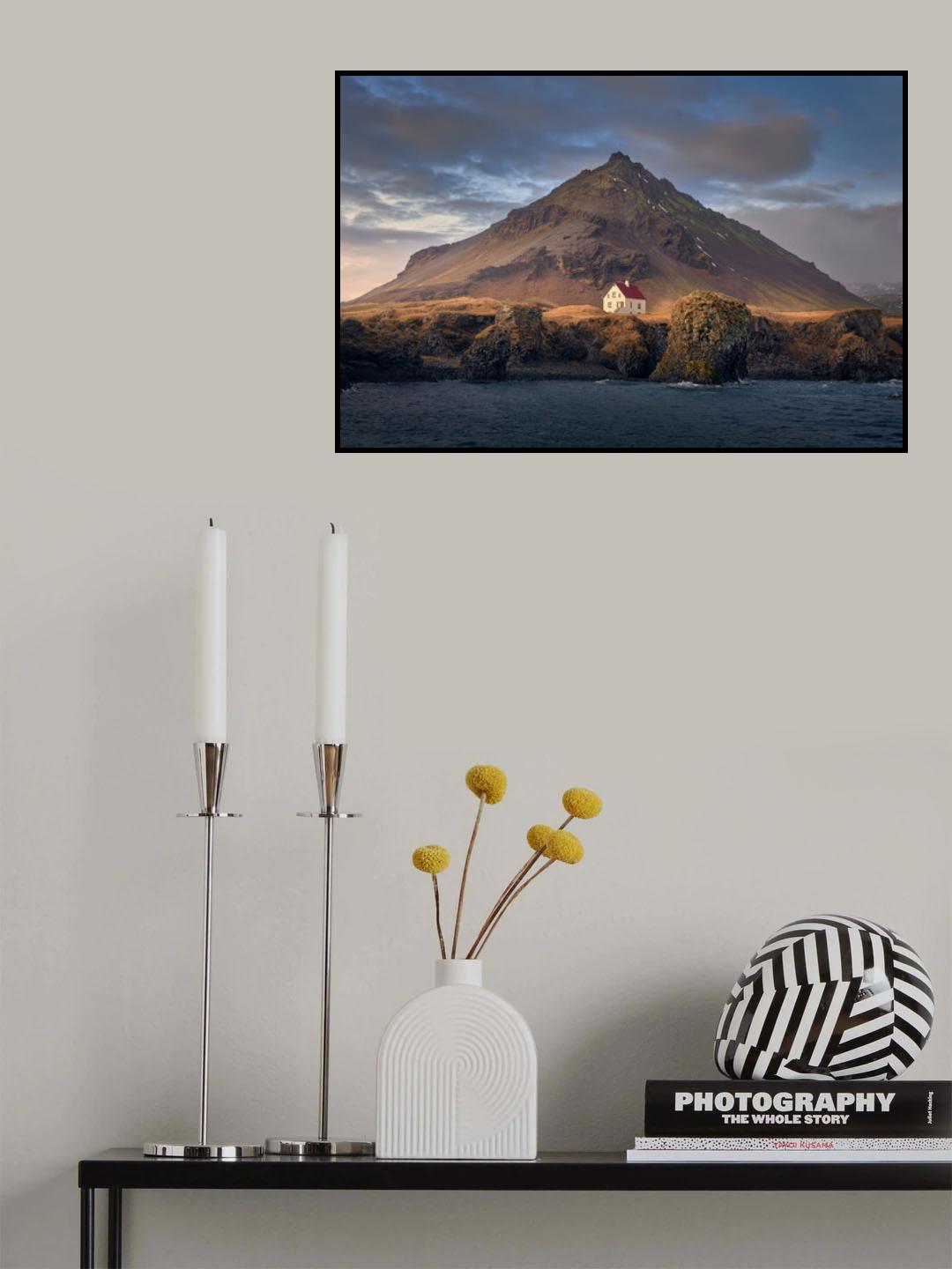 Arnarstapi Poster och Canvastavla