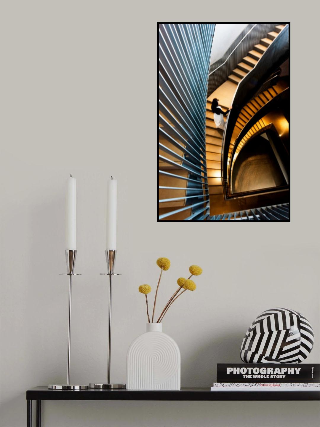 Spiral Poster och Canvastavla