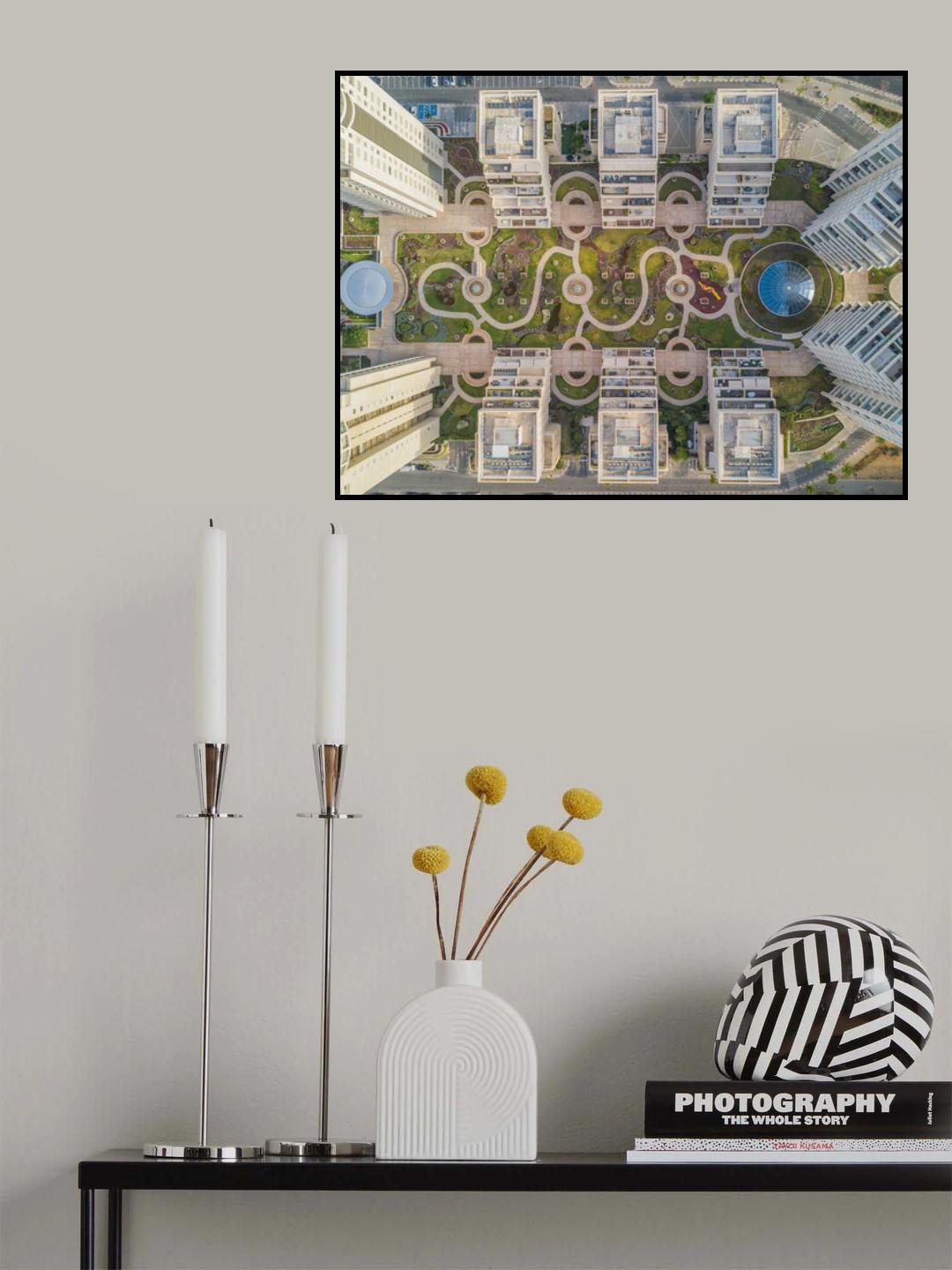 Urban Curves Poster och Canvastavla