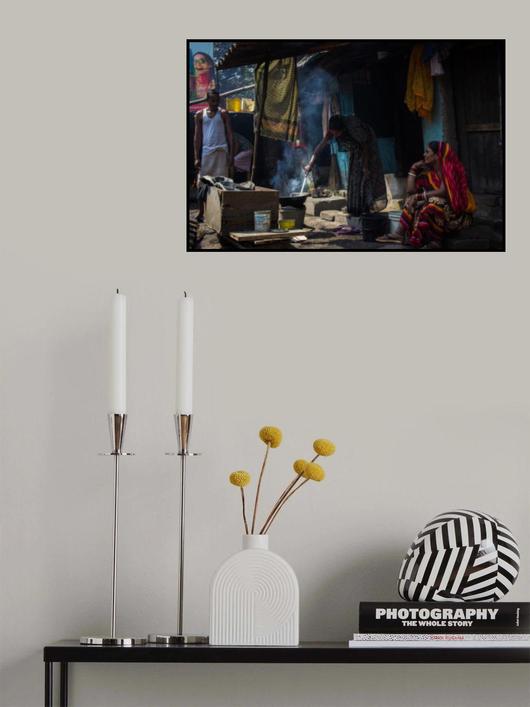 Kolkata Daily life Poster och Canvastavla