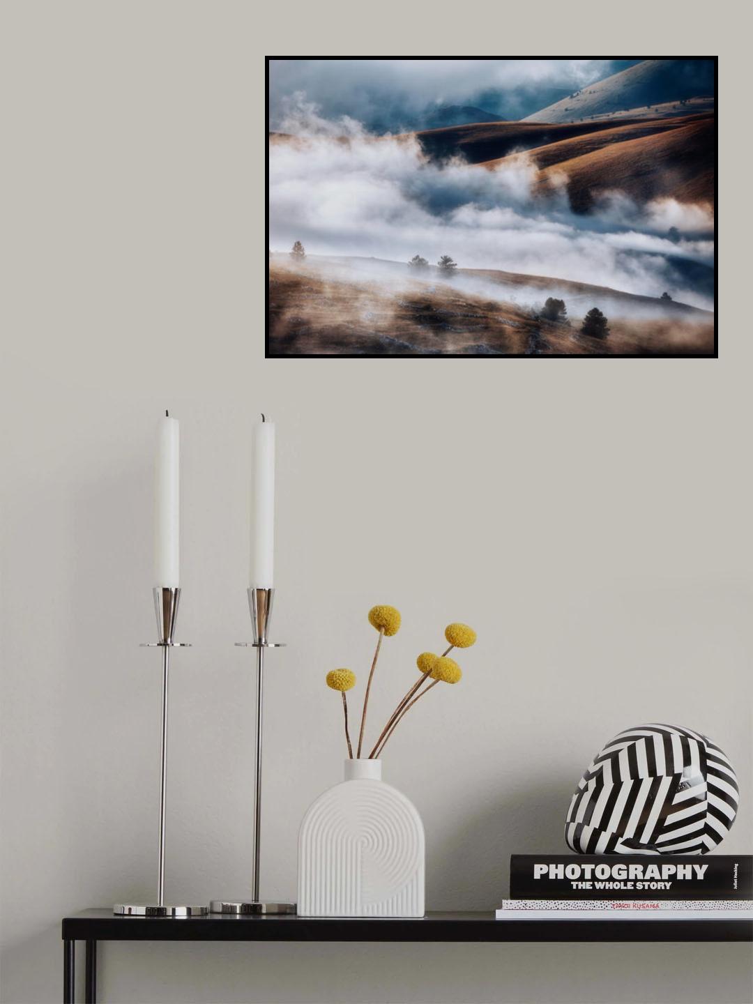 Deep Breath Poster och Canvastavla