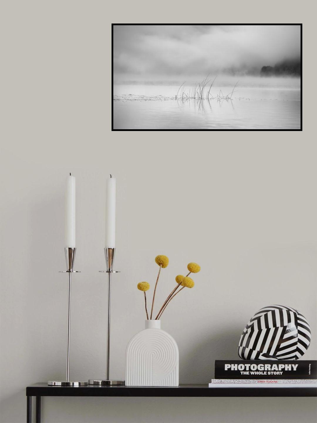 The fog lightens Poster och Canvastavla