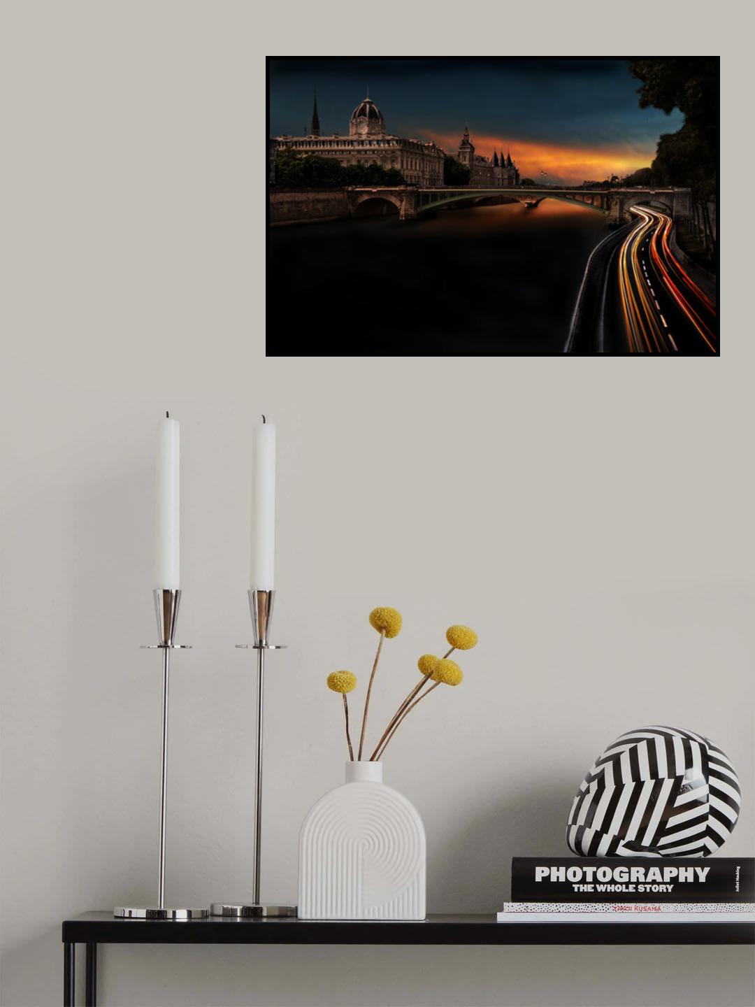 evening at La Concergierie Poster och Canvastavla