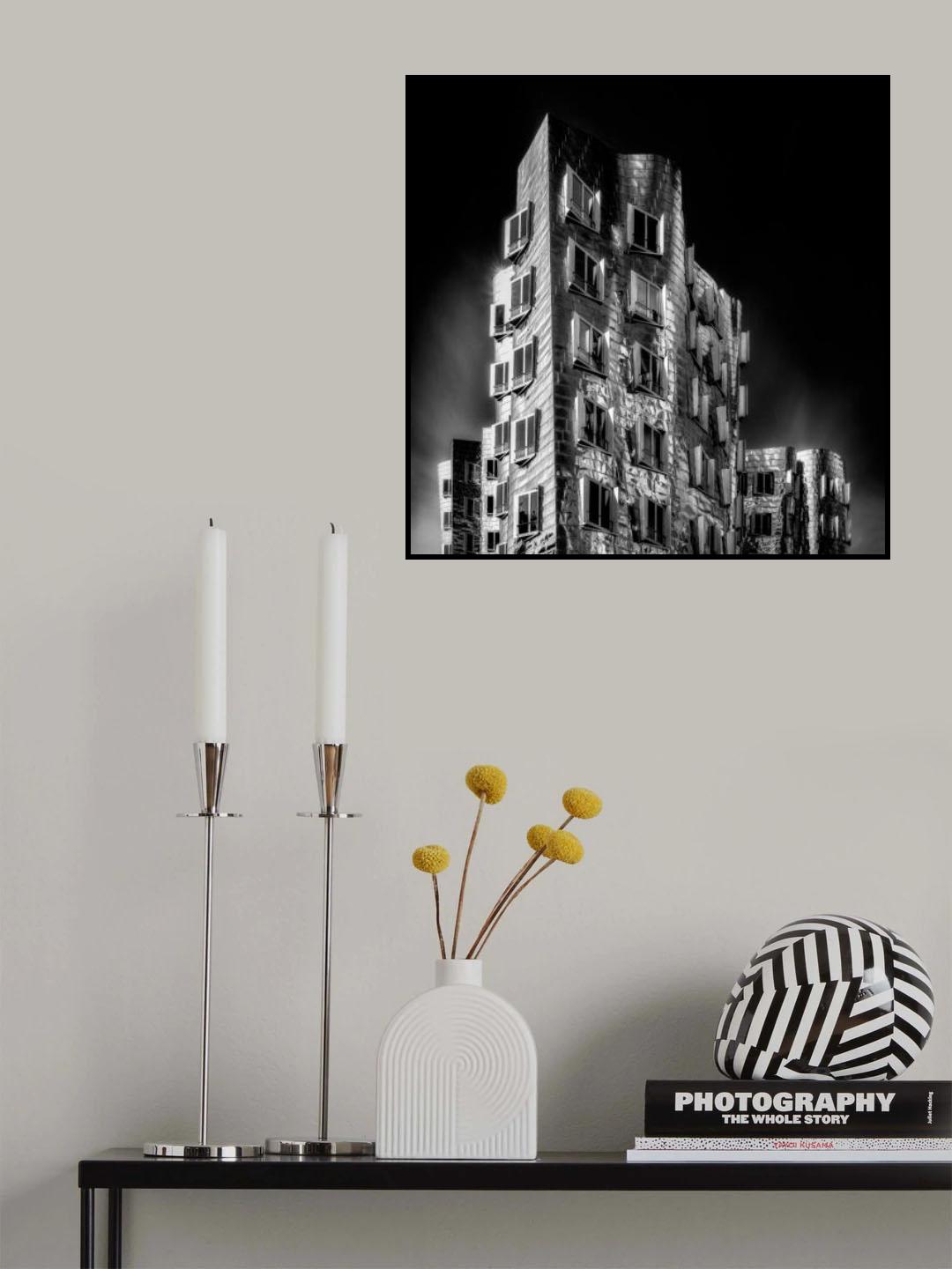 Dancing Office by Gehry Poster och Canvastavla