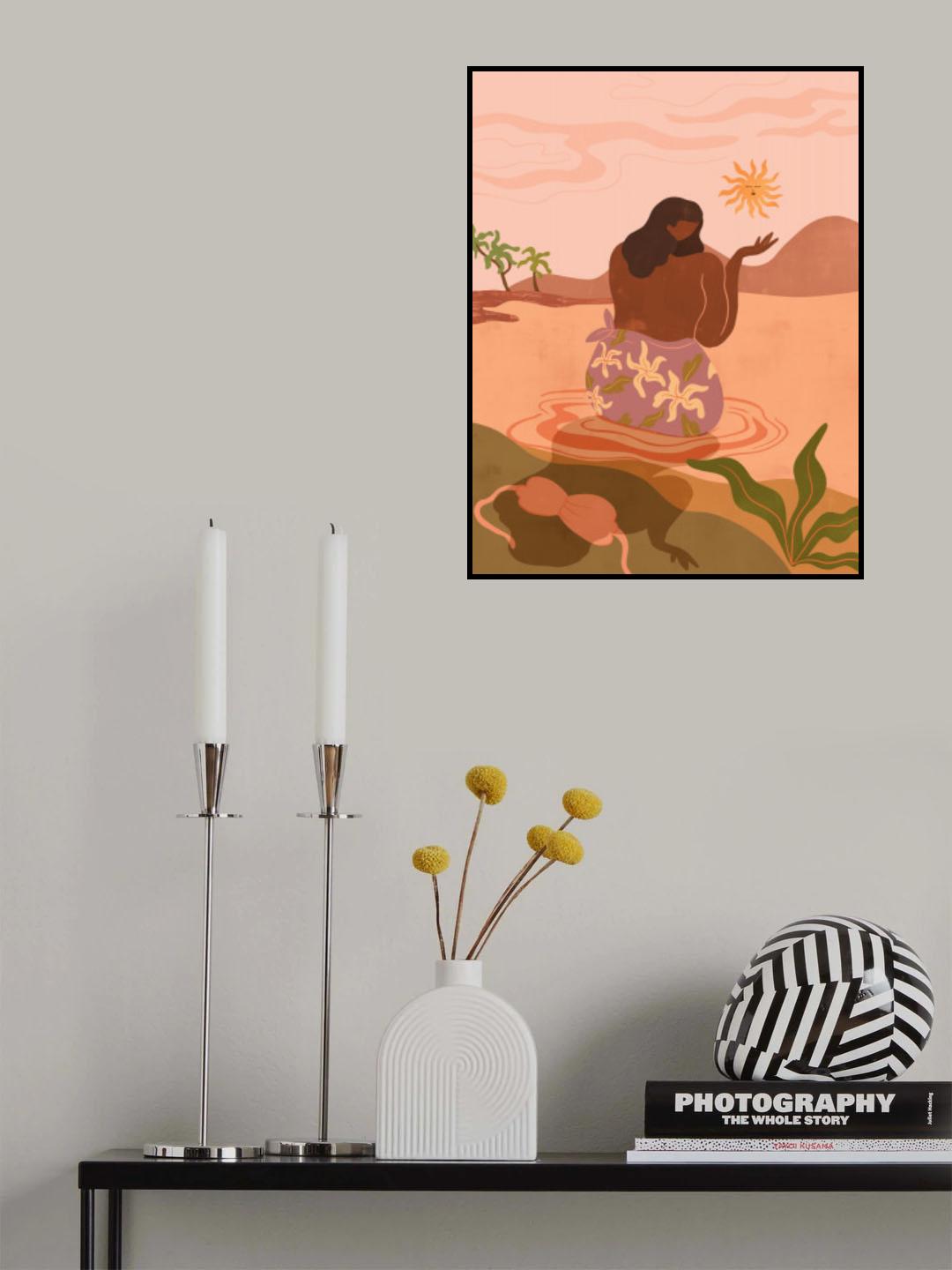 Sunset Poster och Canvastavla