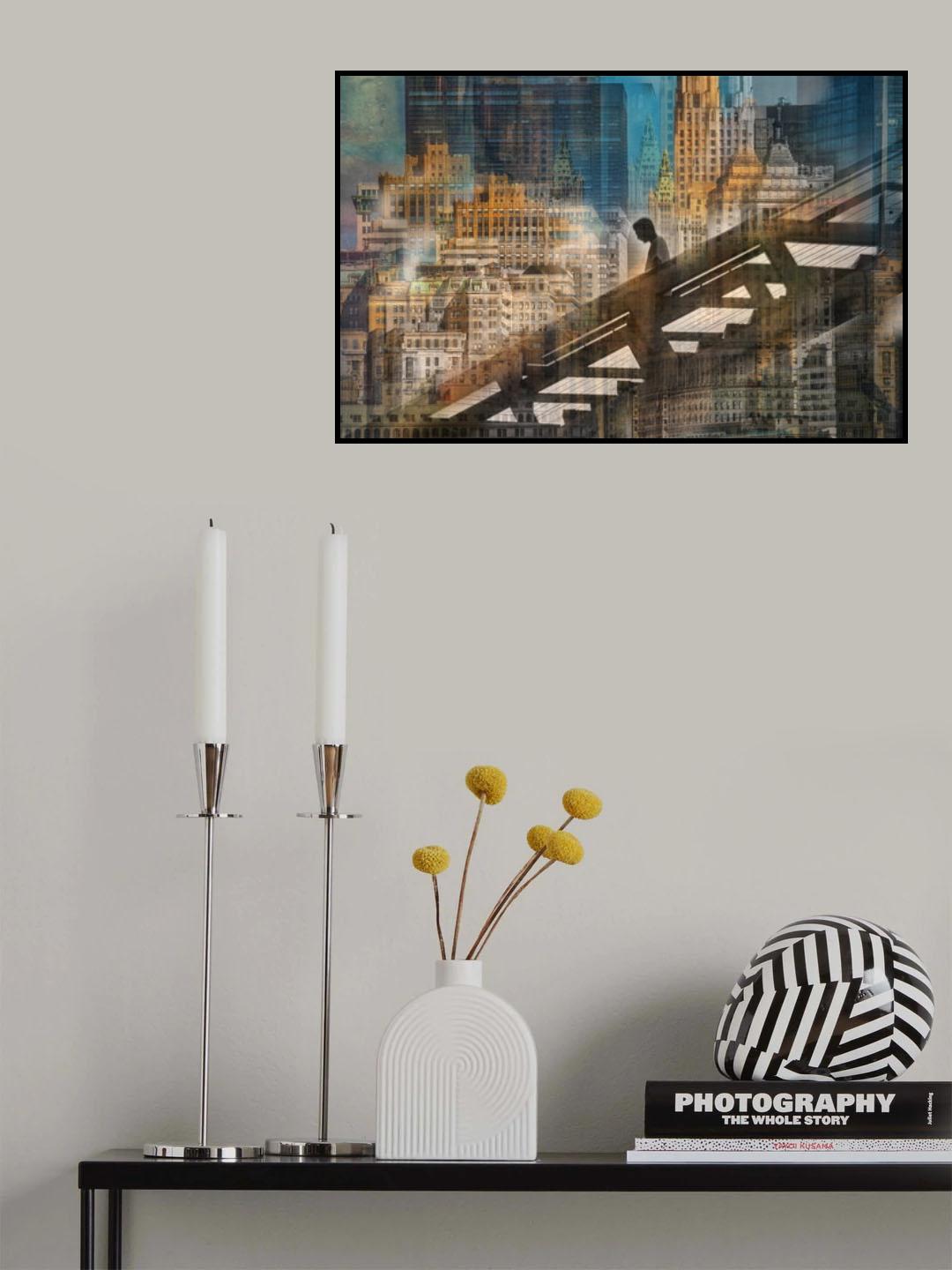 the stair runner Poster och Canvastavla