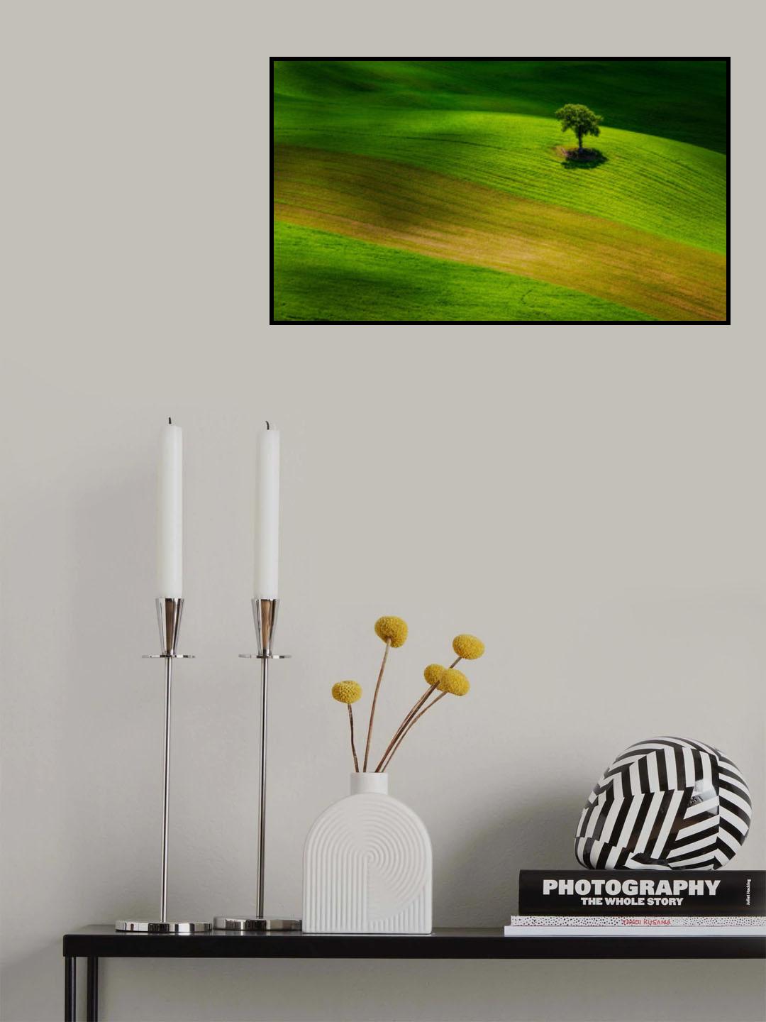 Lonesome Tree Poster och Canvastavla