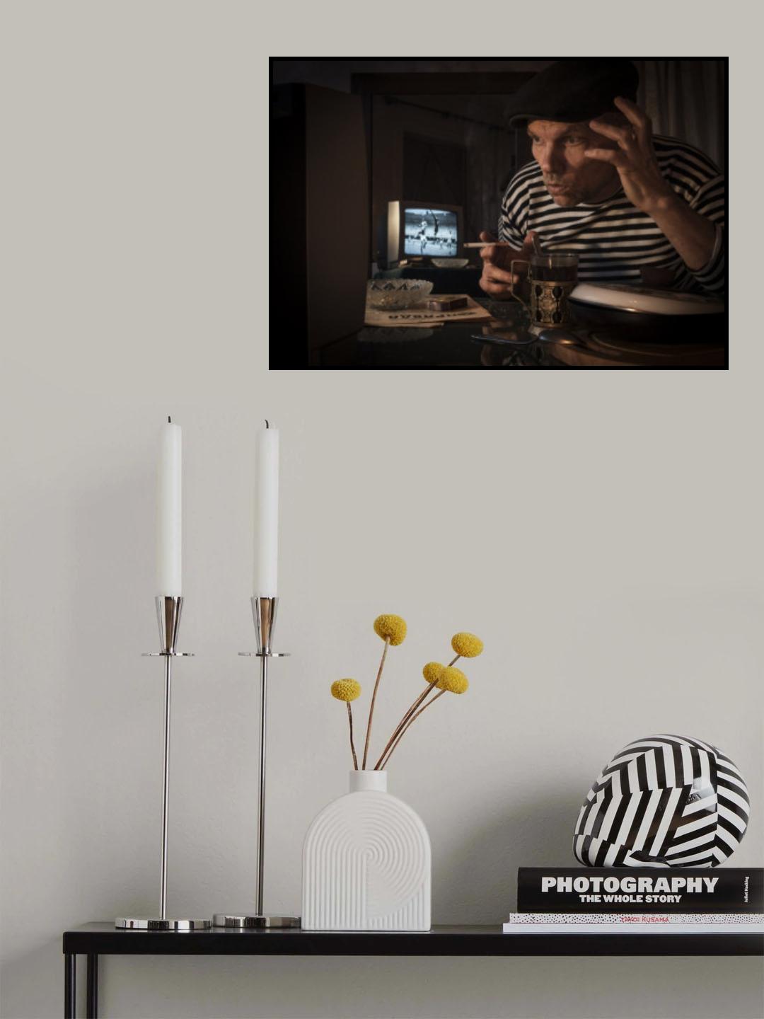 Football fan Poster och Canvastavla