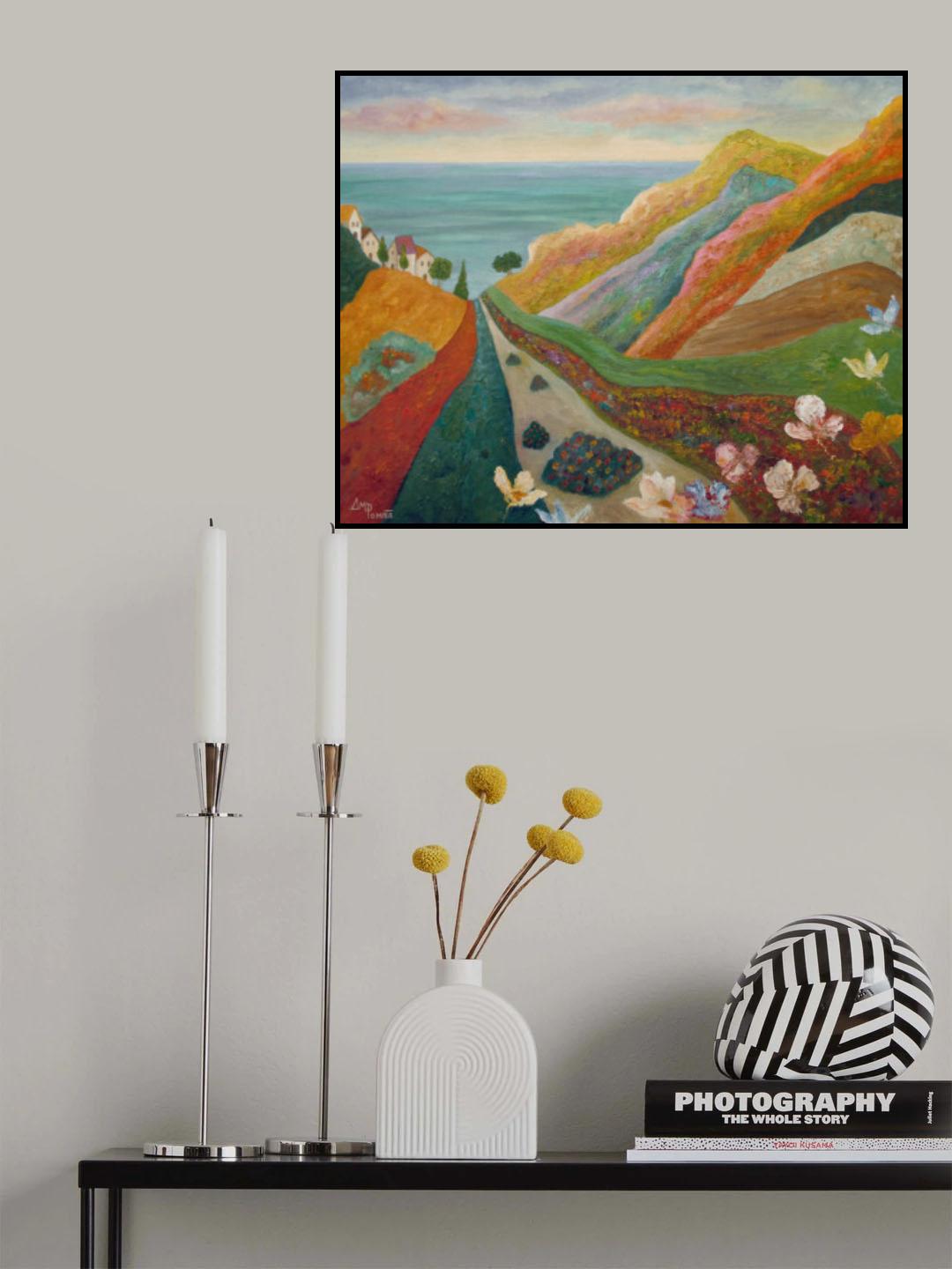 Tides of Bloom Poster och Canvastavla