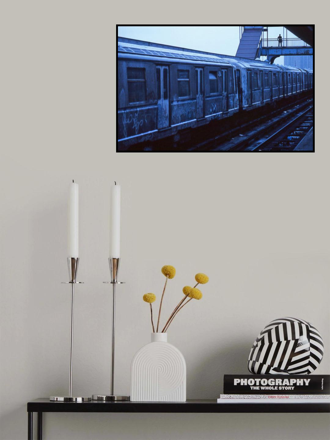 The train (from the series "New York Blues") Poster och Canvastavla