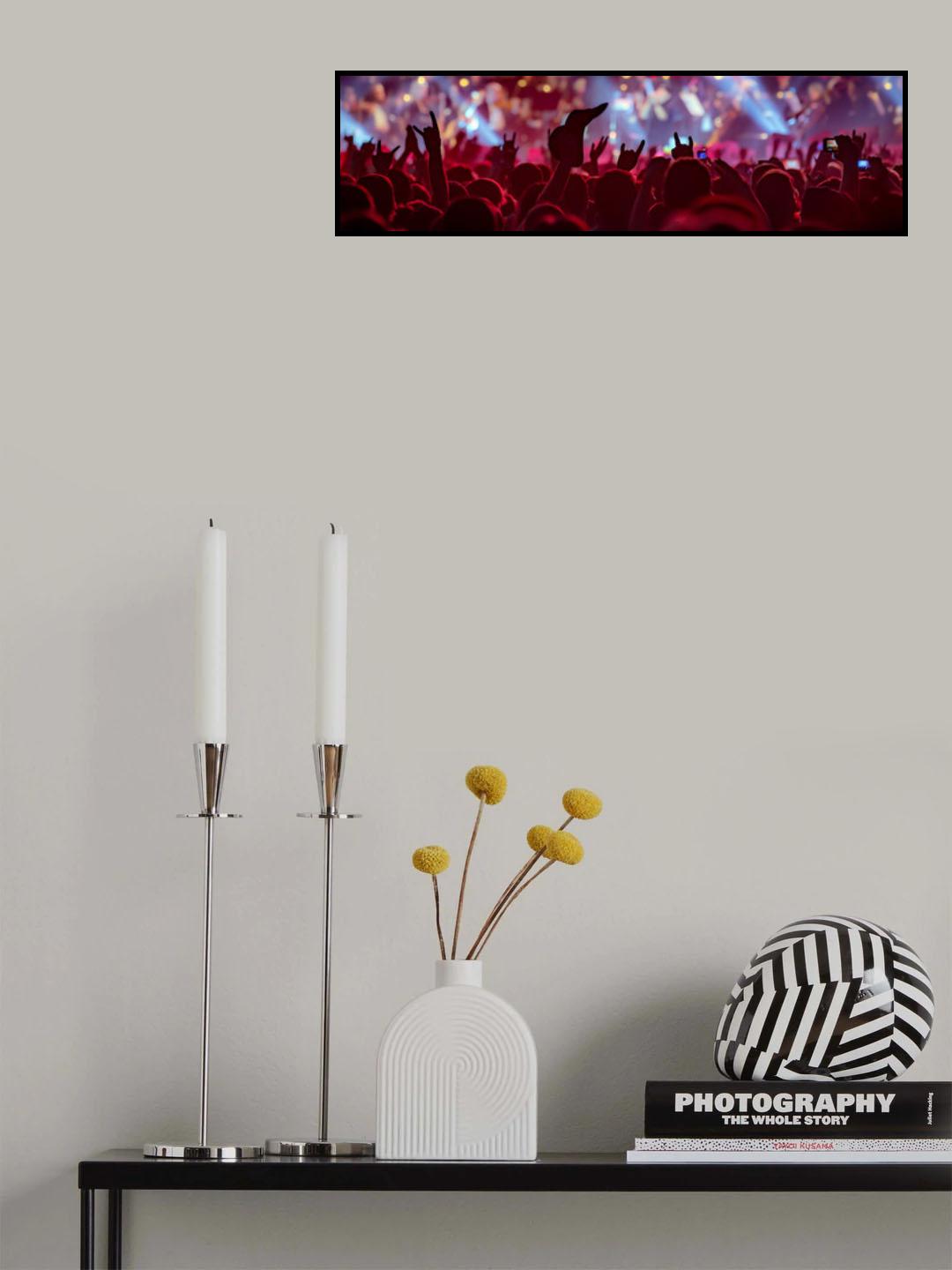 Rock Poster och Canvastavla