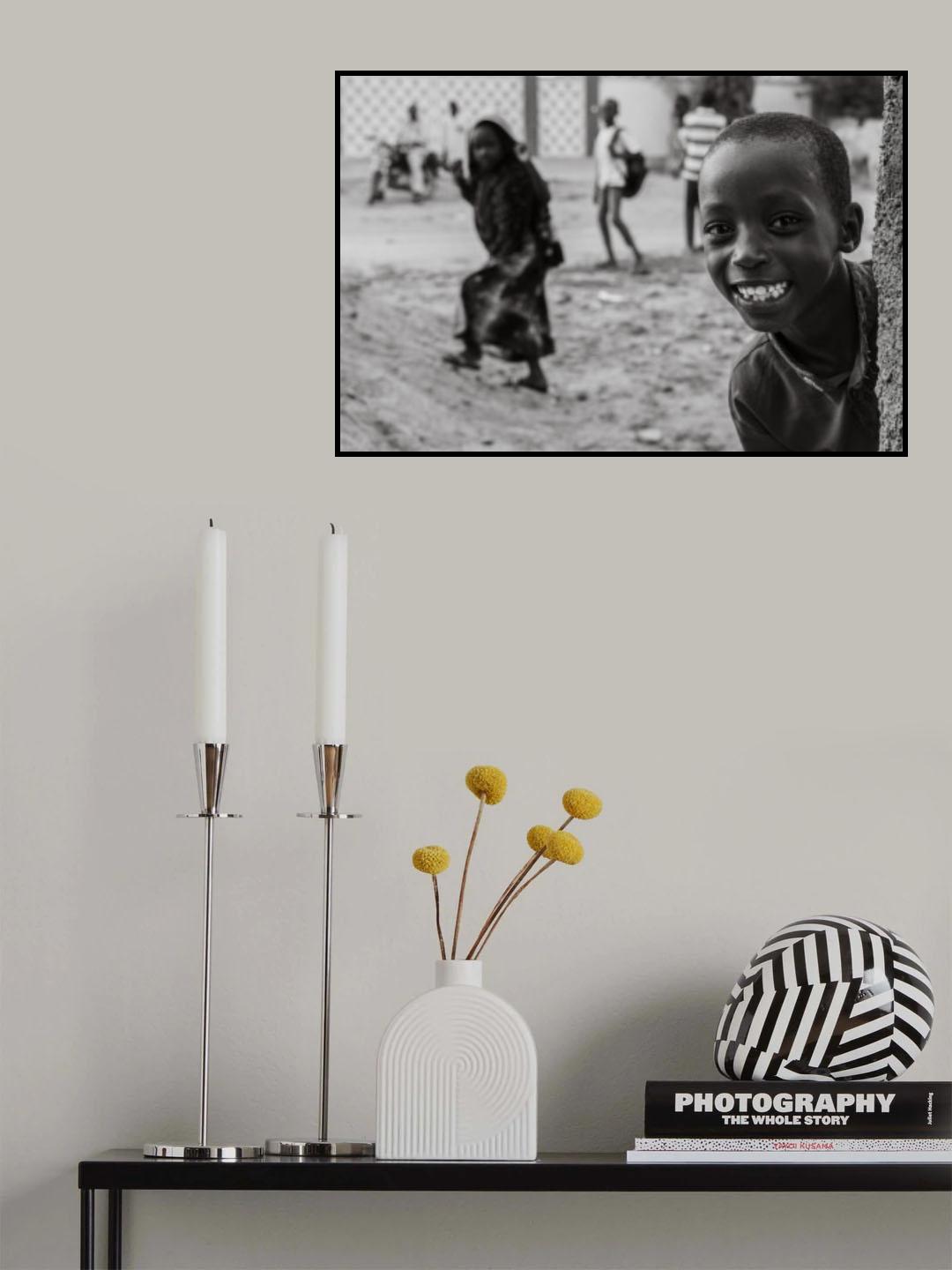 Smile Poster och Canvastavla