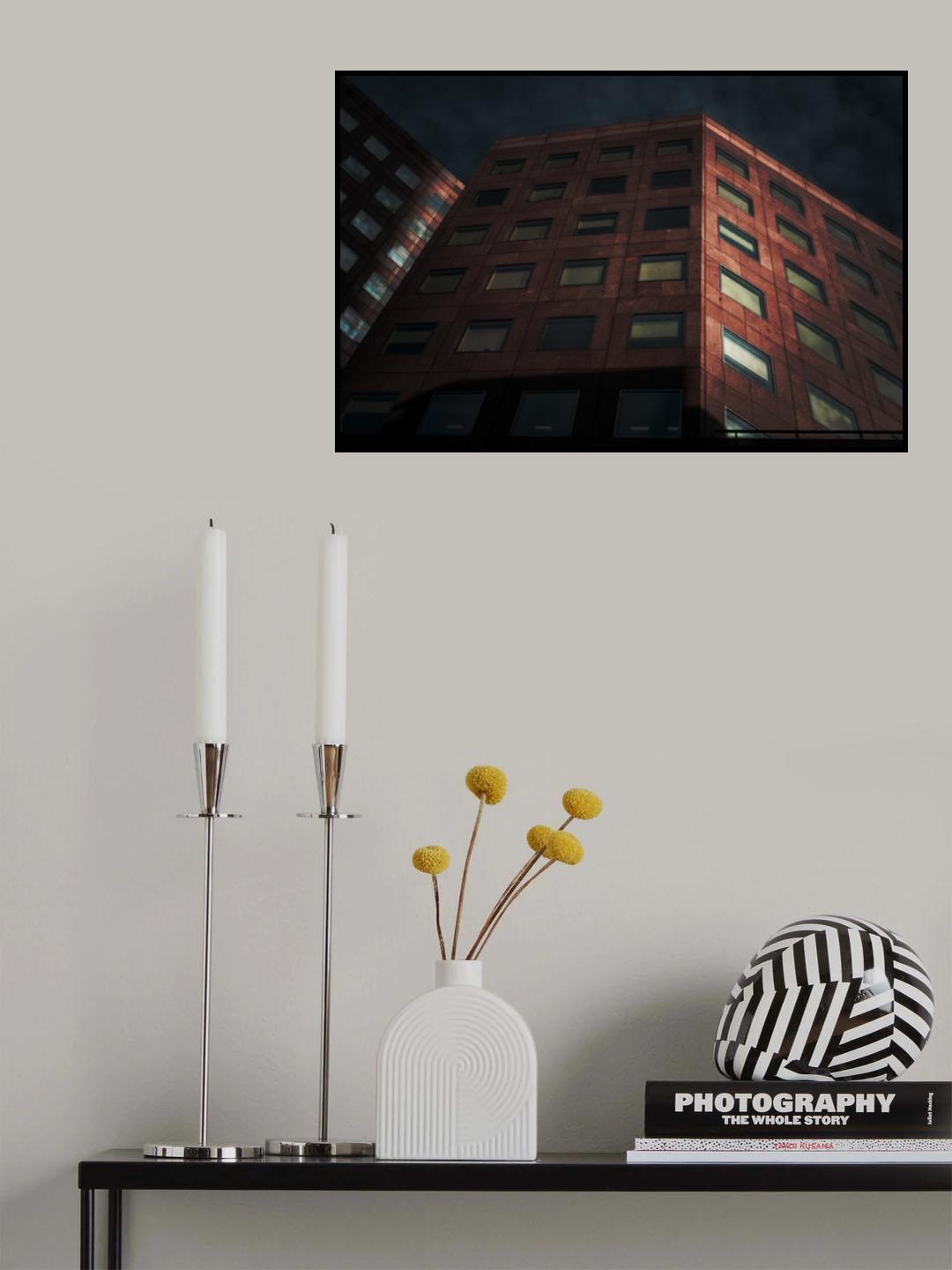 Light in the city. Poster och Canvastavla