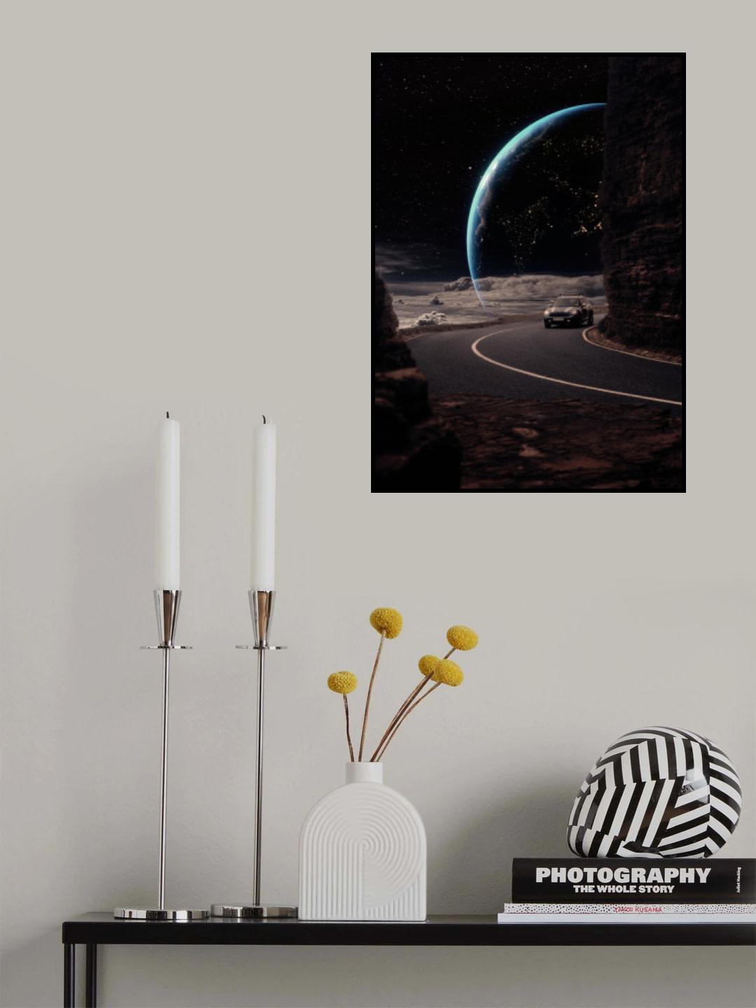 Driving Space Poster och Canvastavla