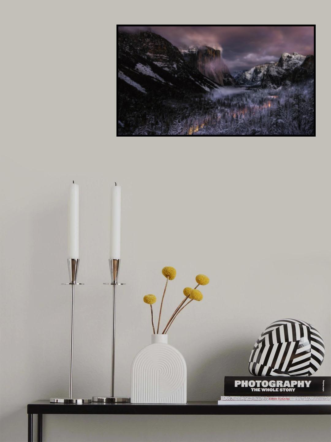 Yosemite View Poster och Canvastavla