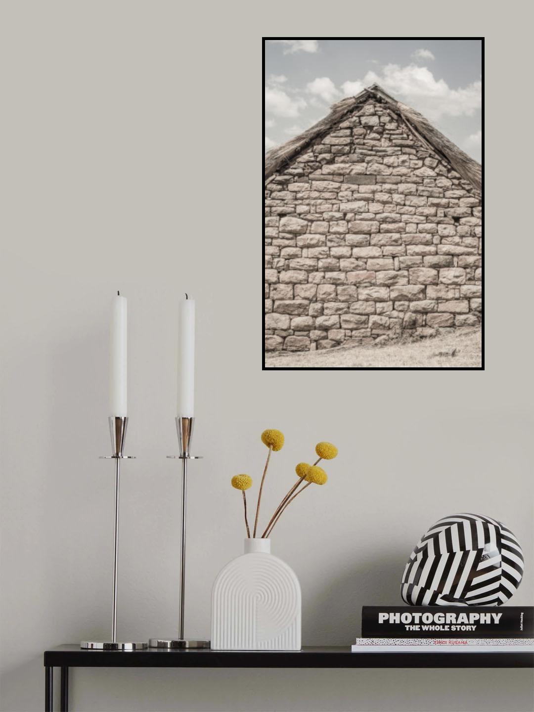 Stone Shed Poster och Canvastavla