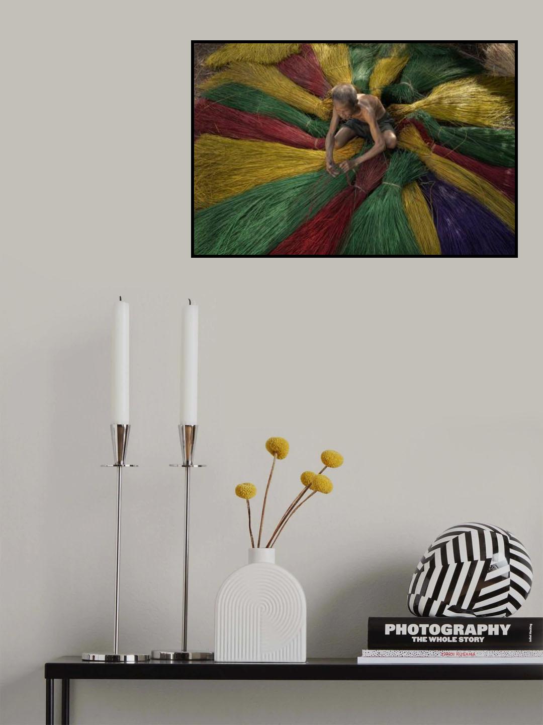 Working Poster och Canvastavla