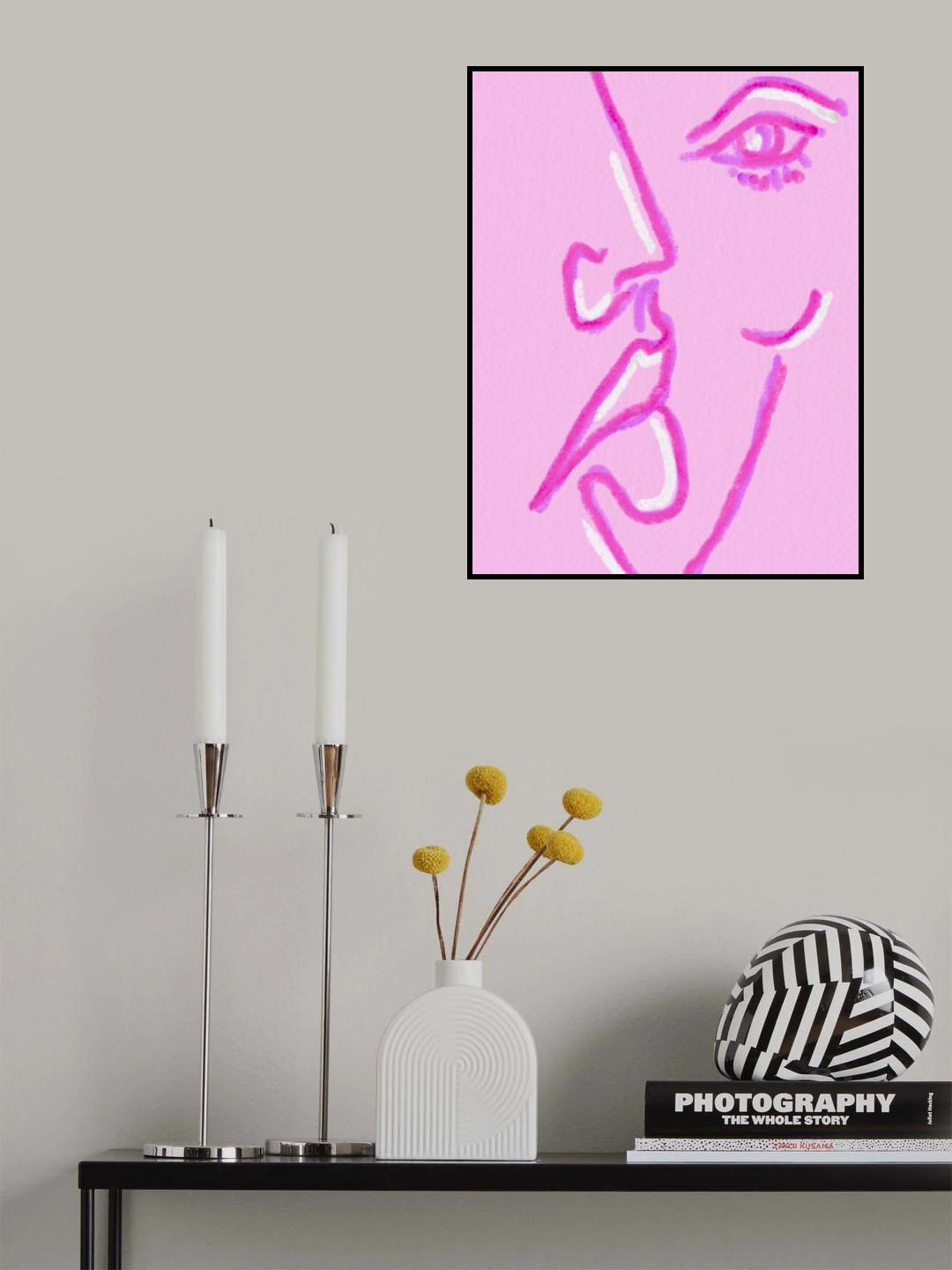 Her .png Poster och Canvastavla