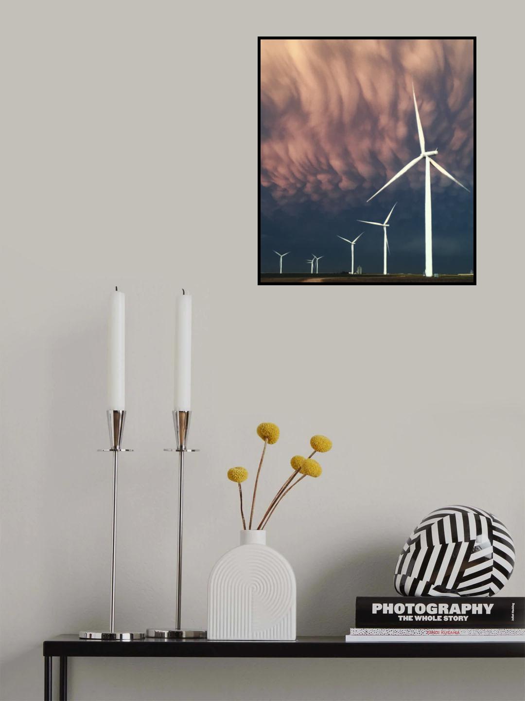 Harvesting the Wind Poster och Canvastavla
