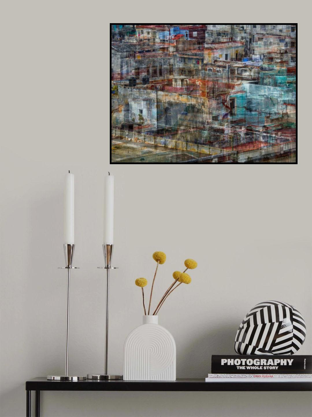 Rooftops Poster och Canvastavla
