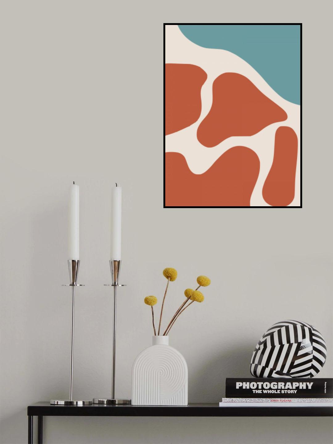 Abstract Steak Poster och Canvastavla