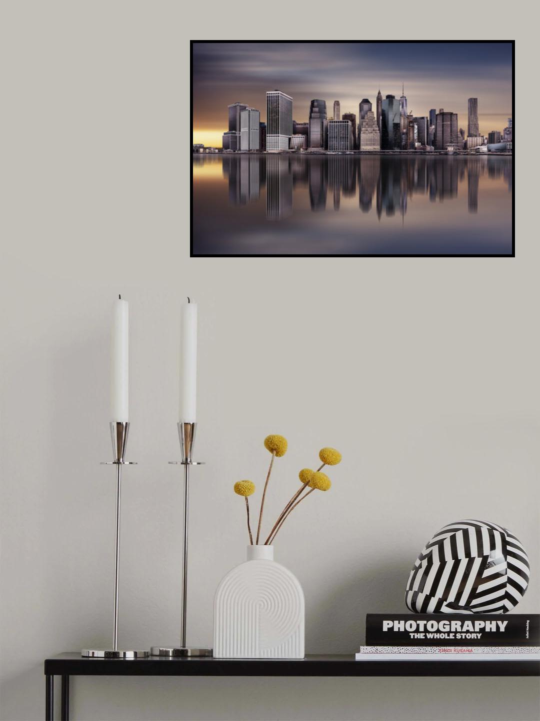 Cartoon City II Poster och Canvastavla
