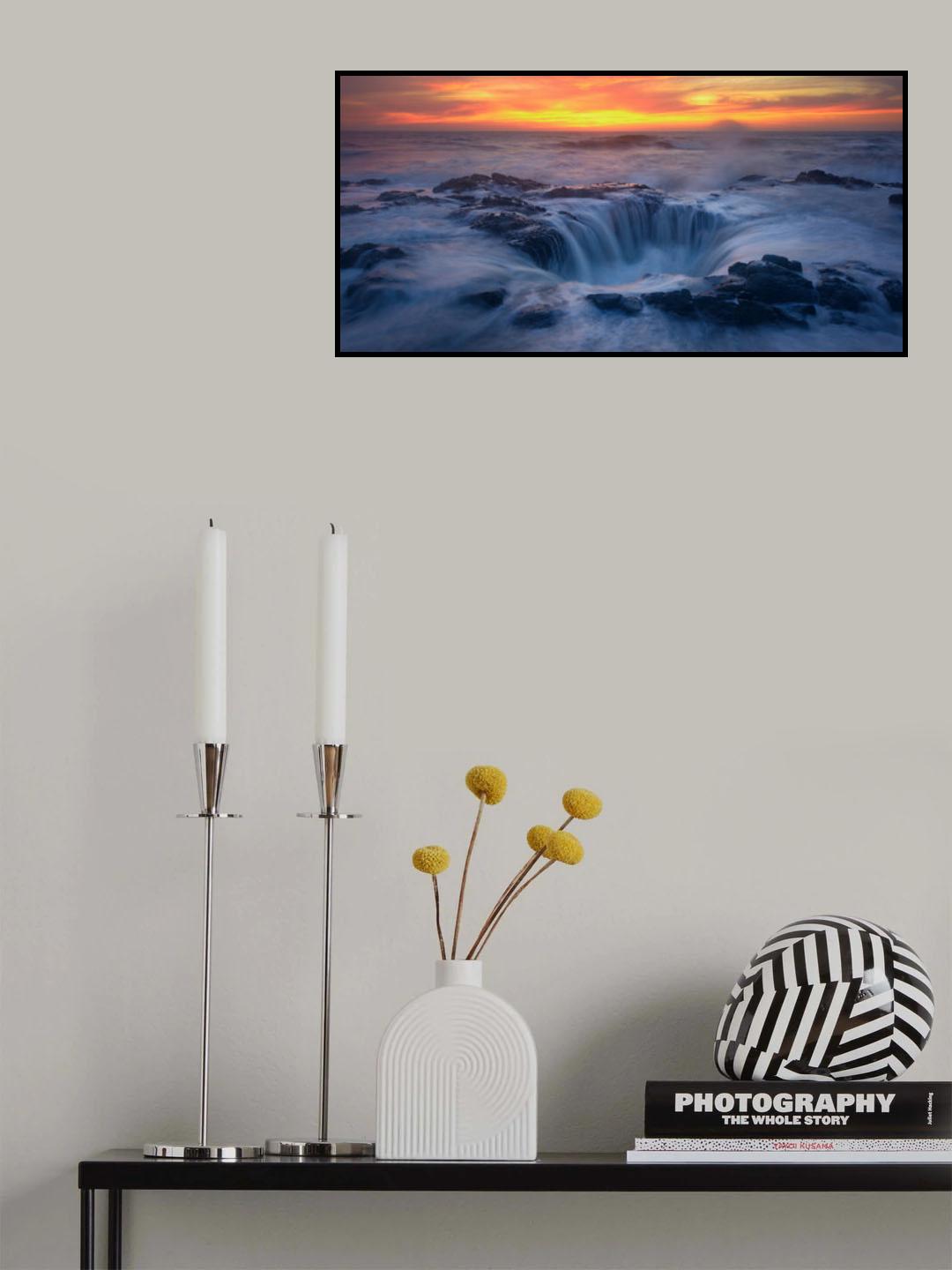 Ocean Pit Poster och Canvastavla