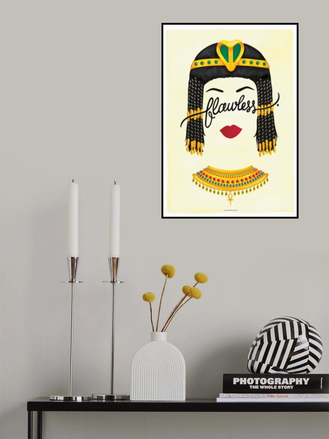 Flawless Cleopatra Poster och Canvastavla