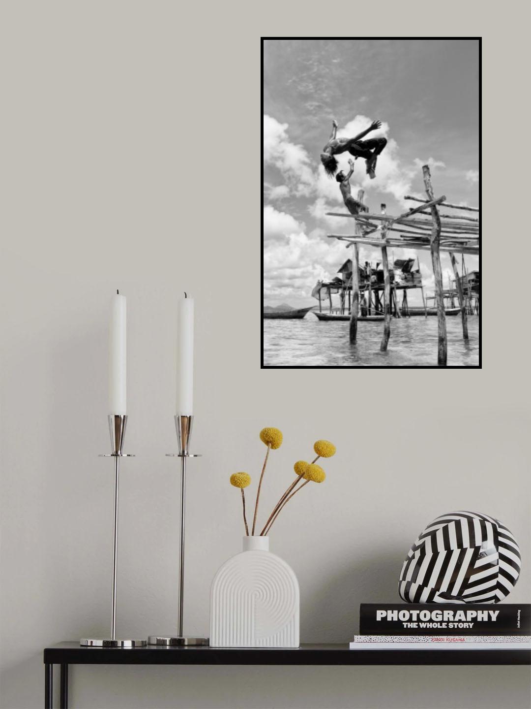 Backflip Poster och Canvastavla